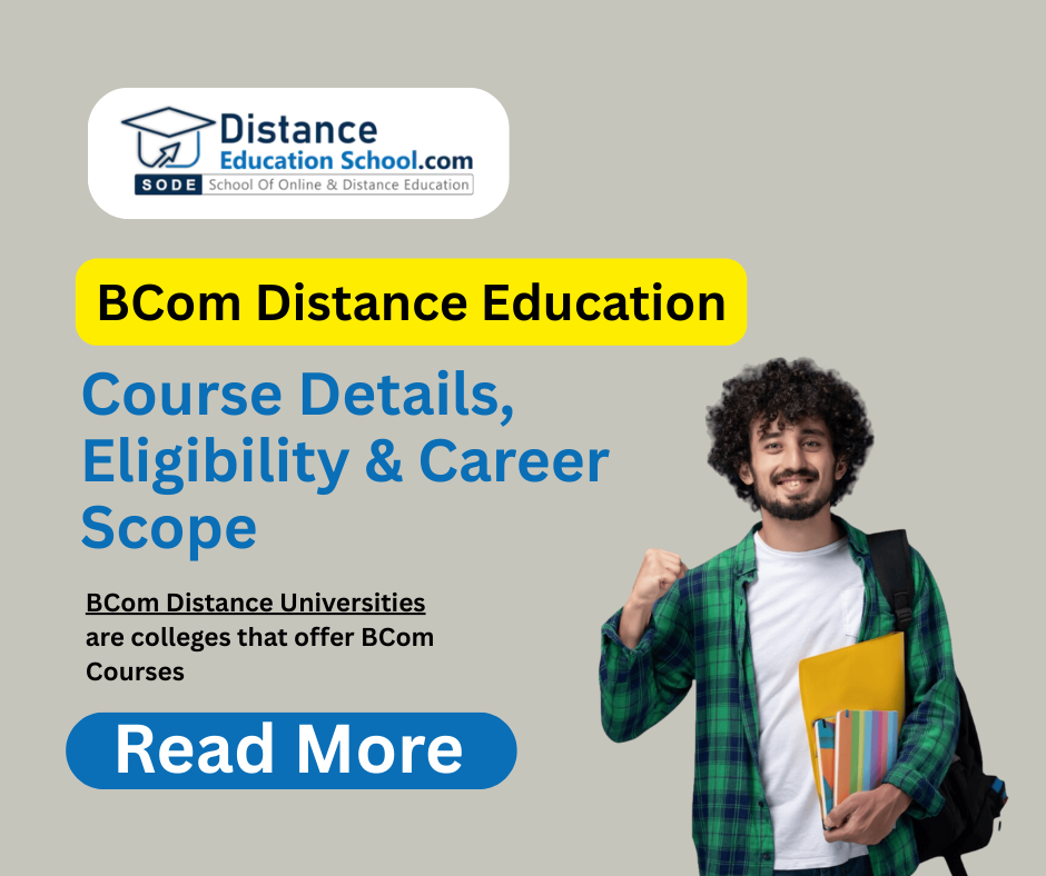 BCOM Distance Learning: Your Gateway to Flexible and Smart Commerce Education