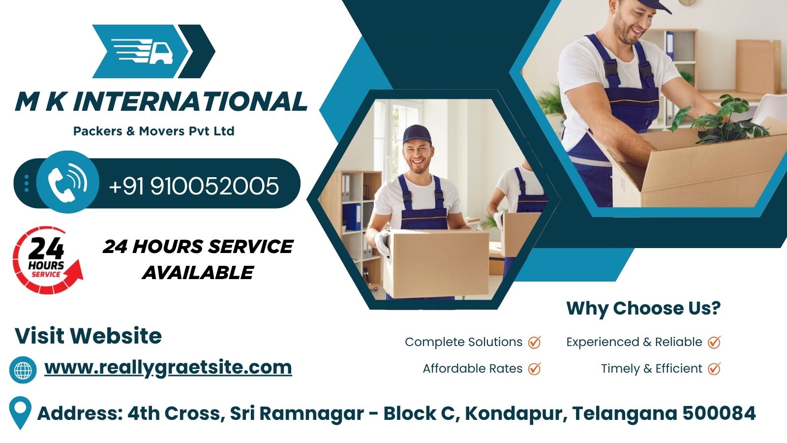Top Packers and Movers in Kondapur – Reliable, Safe & Affordable Relocation Services