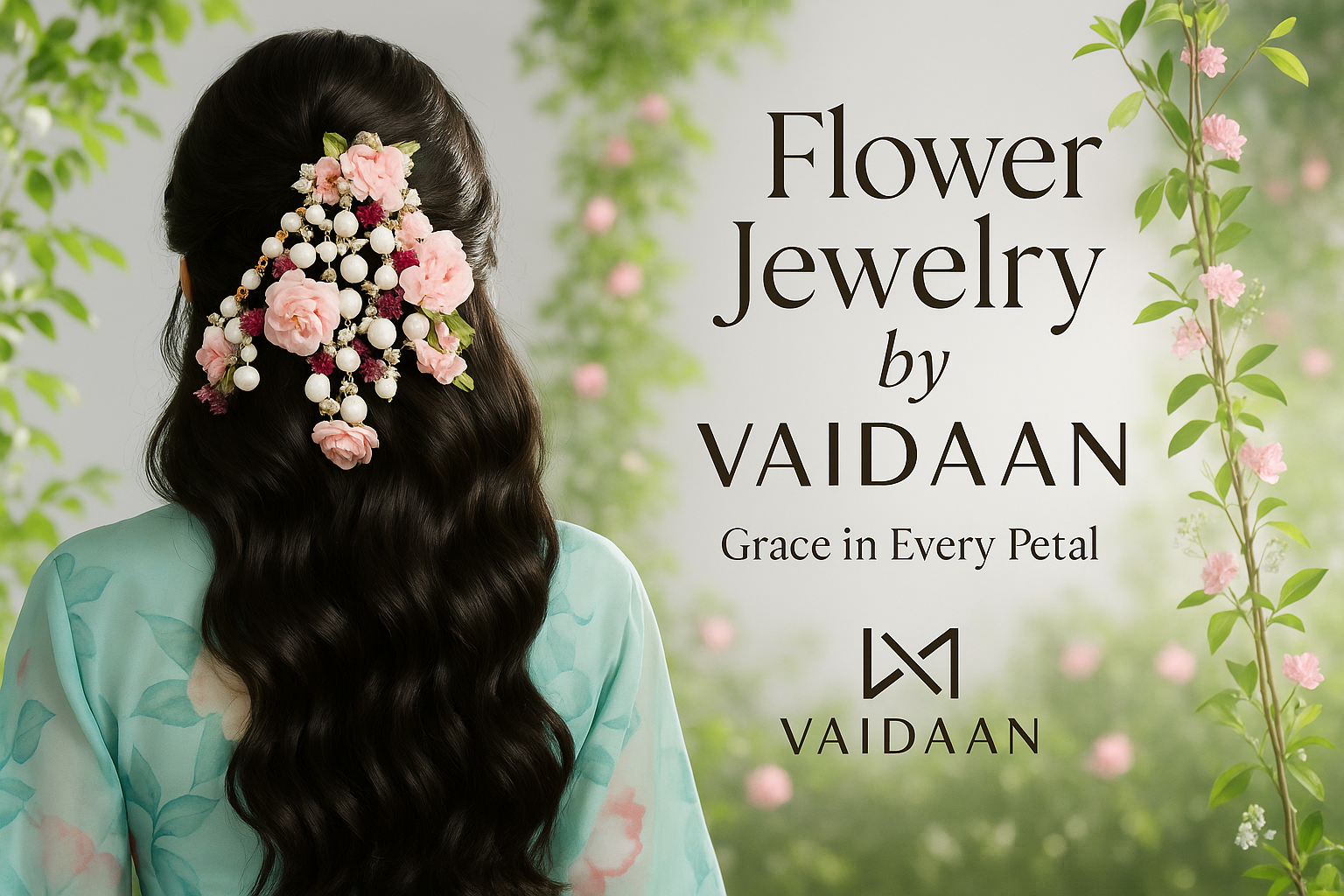 Flower Jewelry by VAIDAAN | Elegant Floral Jewellery for Brides