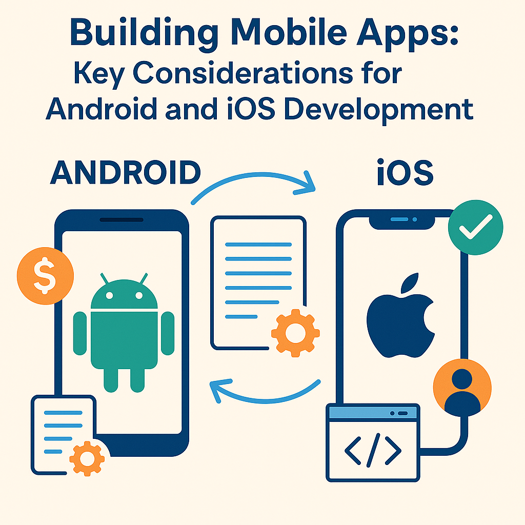 Building Mobile Apps: Key Considerations for Android and iOS Development