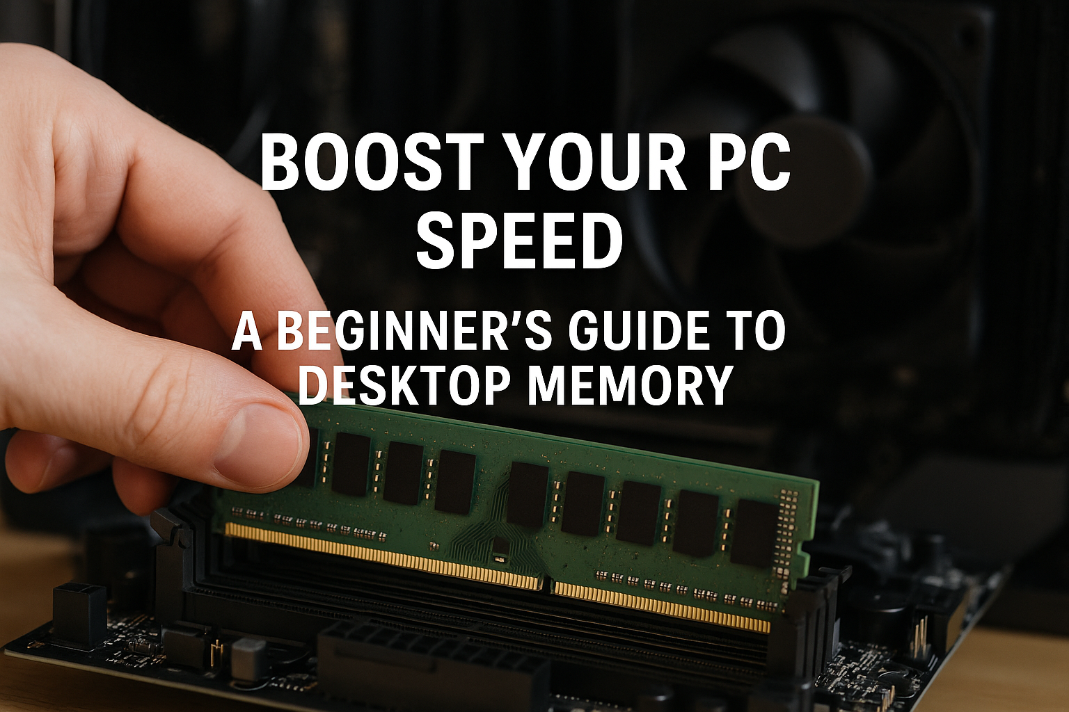 Boost Your PC Speed: A Beginner’s Guide to Desktop Memory