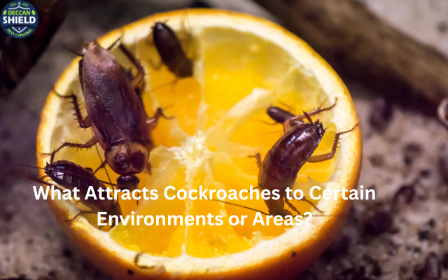 What Attracts Cockroaches to Certain Environments or Areas?