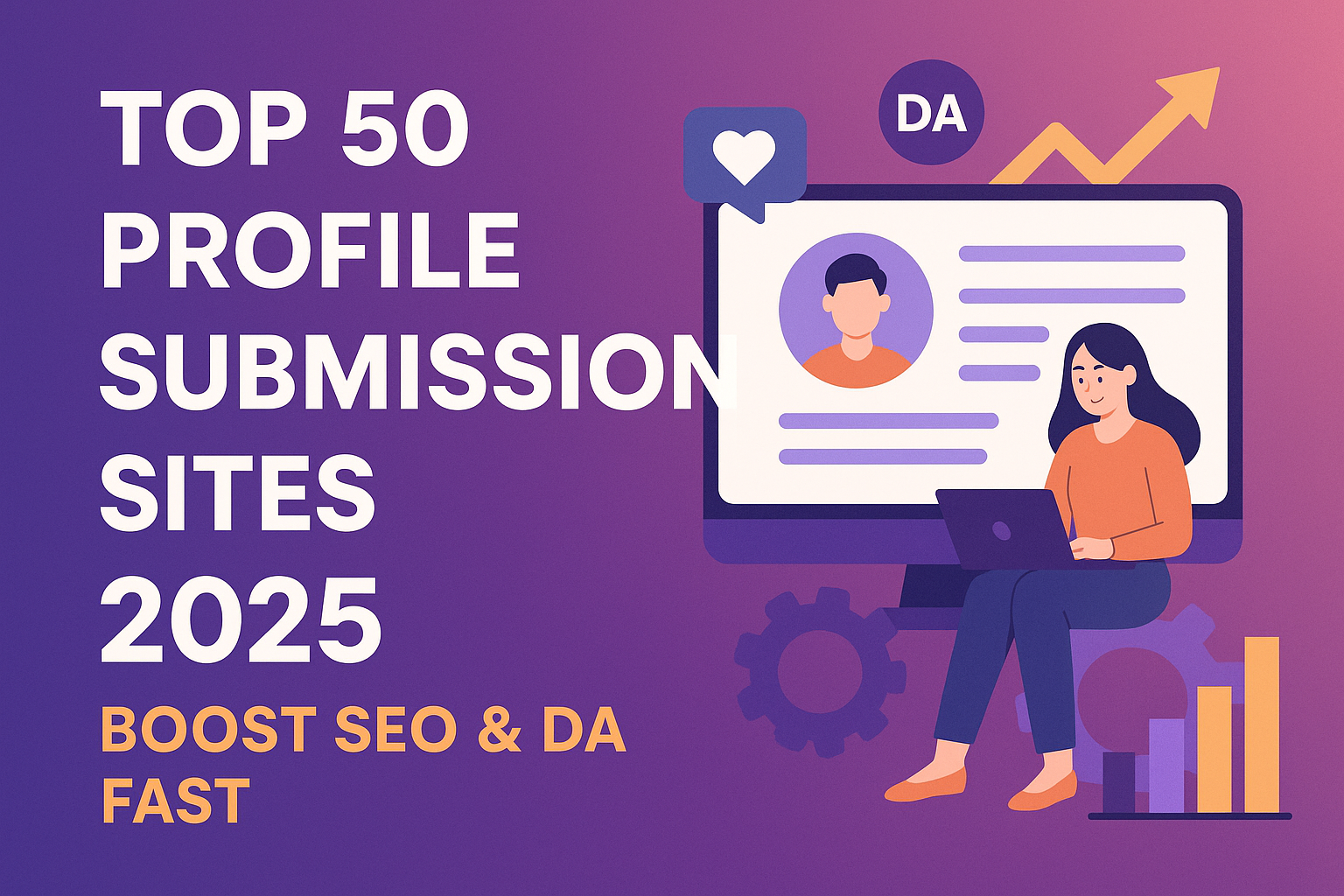 Top 50 Profile Submission Sites 2025 – Boost SEO & DA Fast