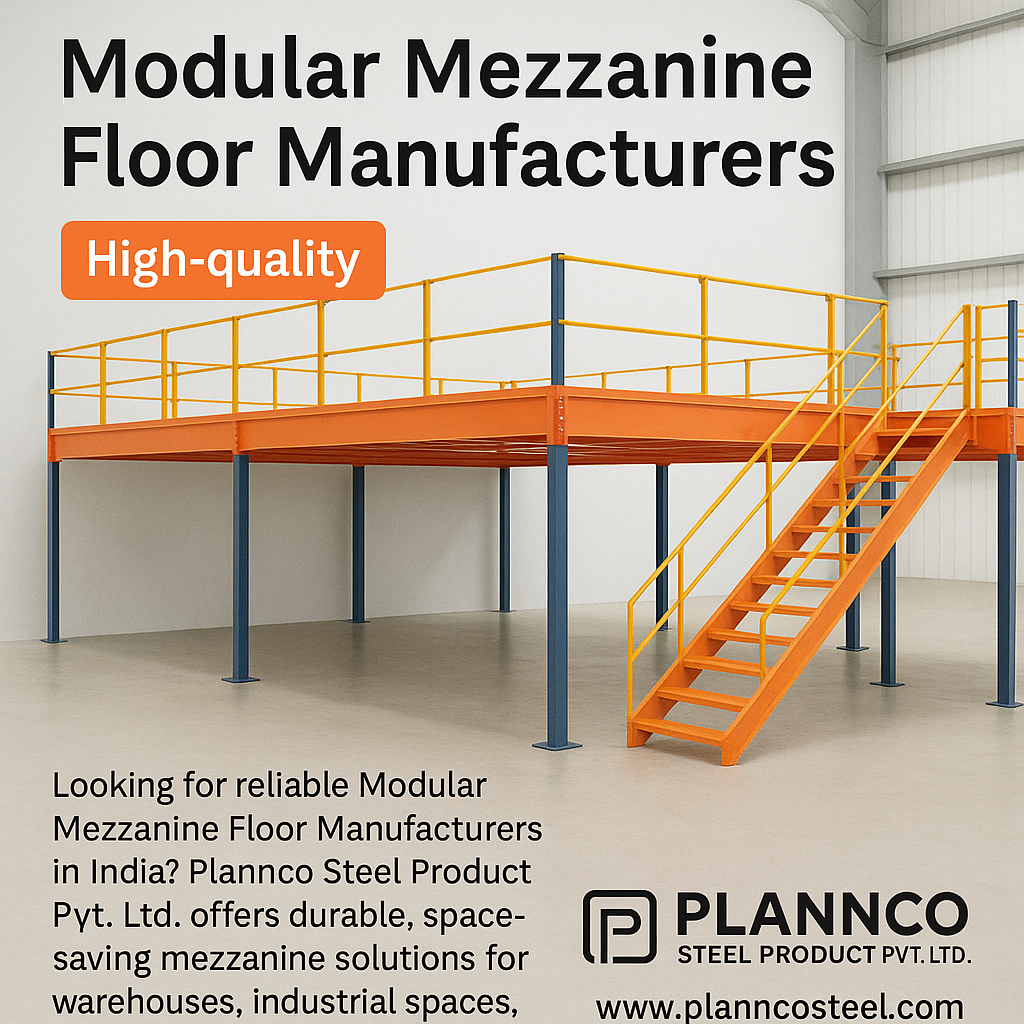 Modular Mezzanine Floor Manufacturers – Plannco Steel Product Pvt. Ltd.