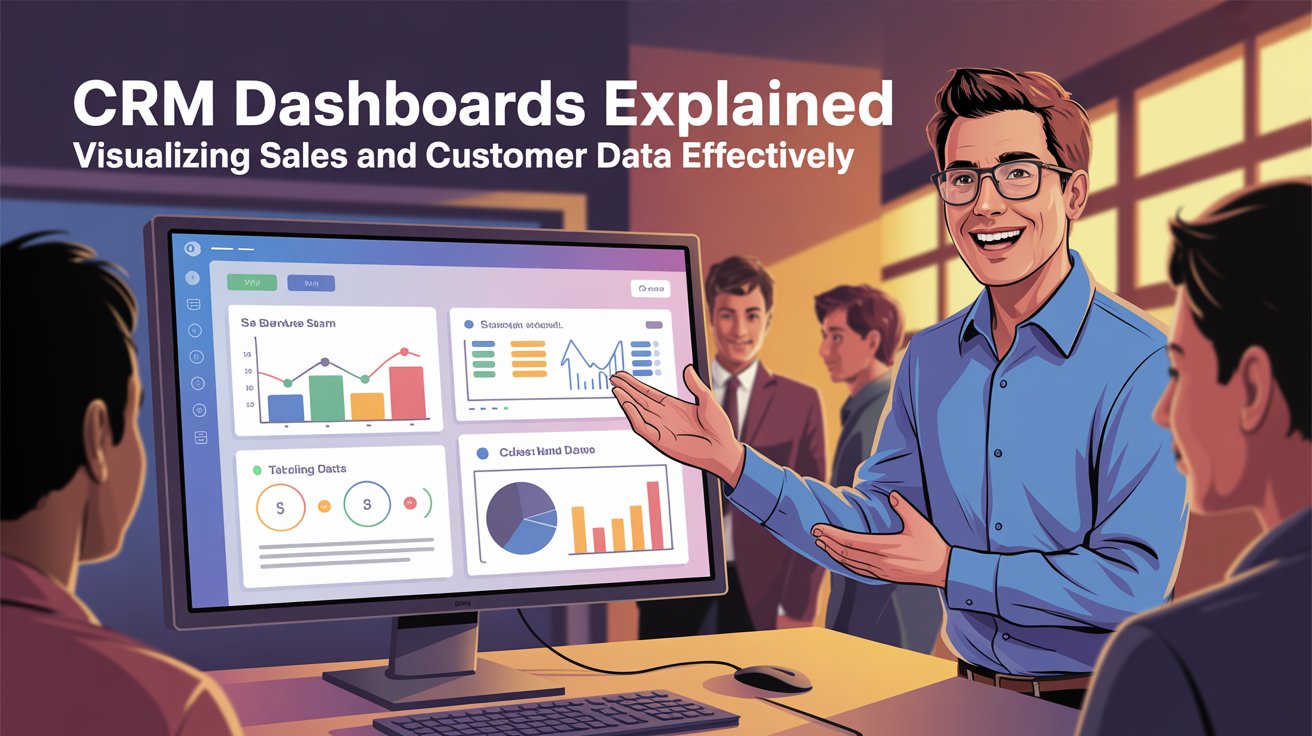 CRM Dashboards Explained: Visualizing Sales and Customer Data Effectively