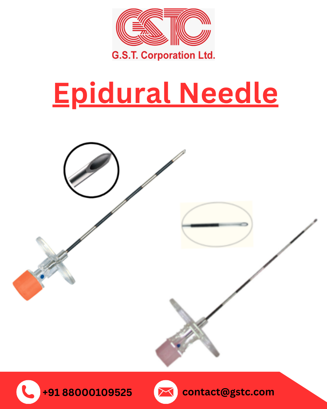 Buy Epidural Needles for Anesthesia Procedures