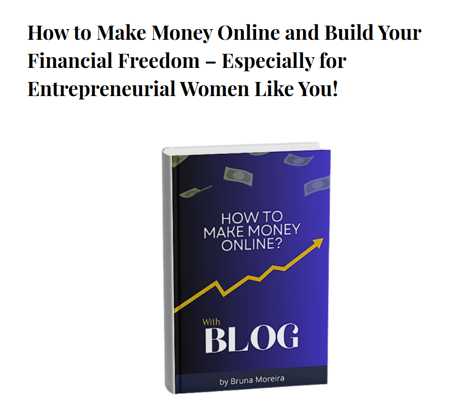 This E-book Isn’t Just About Blogging—It’s About Helping Women Own Their Online Voice!
