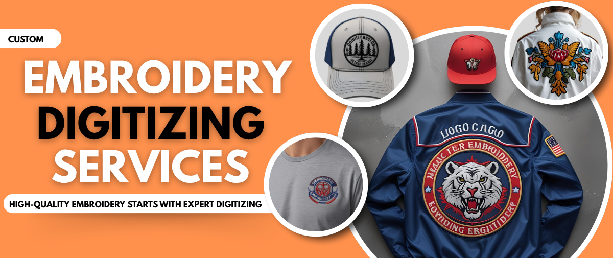 Custom Embroidery Digitizing Services USA
