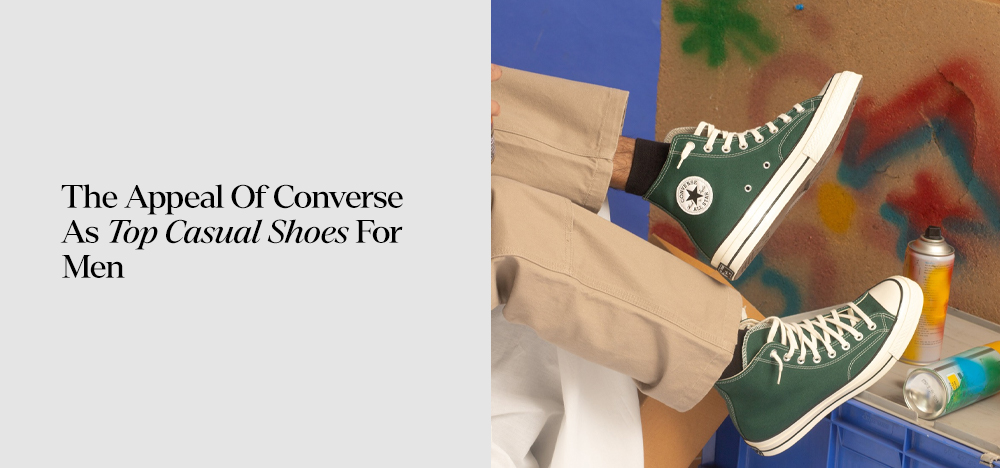The Appeal Of Converse As Top Casual Shoes For Men