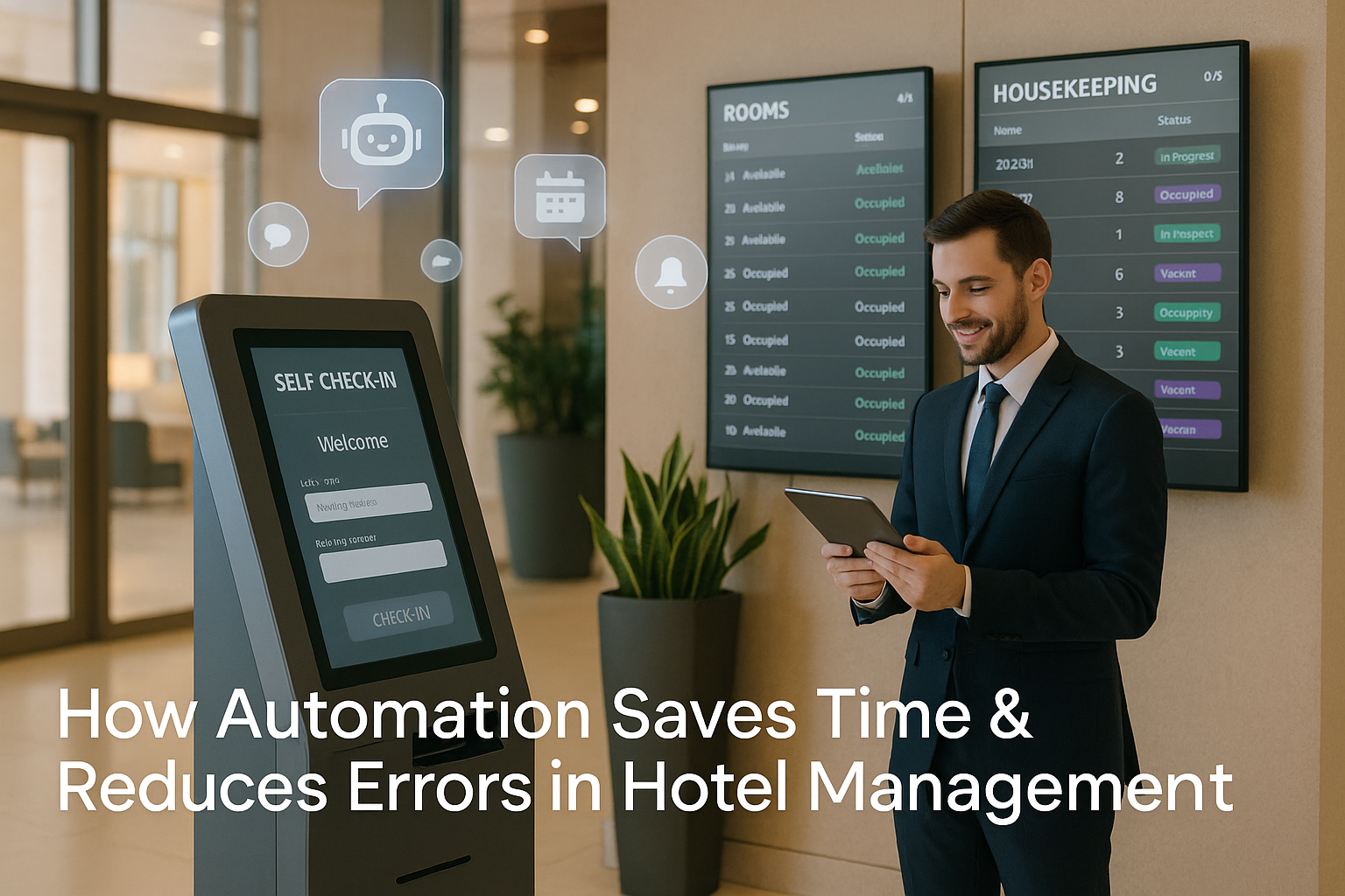 How Automation Saves Time and Reduces Errors in Hotel Management