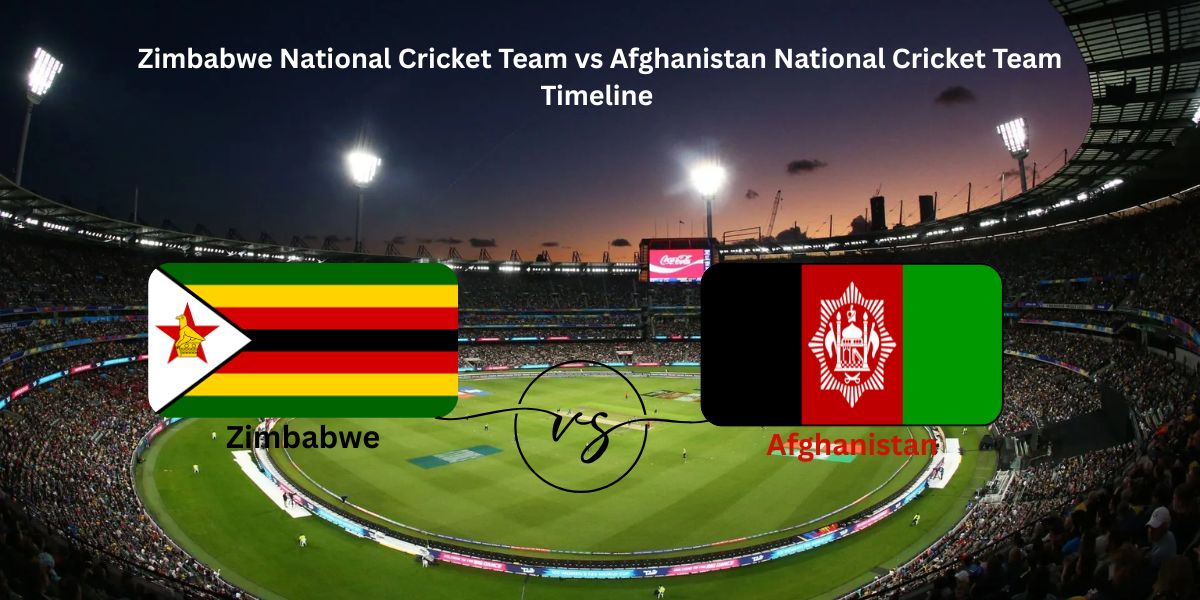 Zimbabwe National Cricket Team vs Afghanistan National Cricket Team Timeline