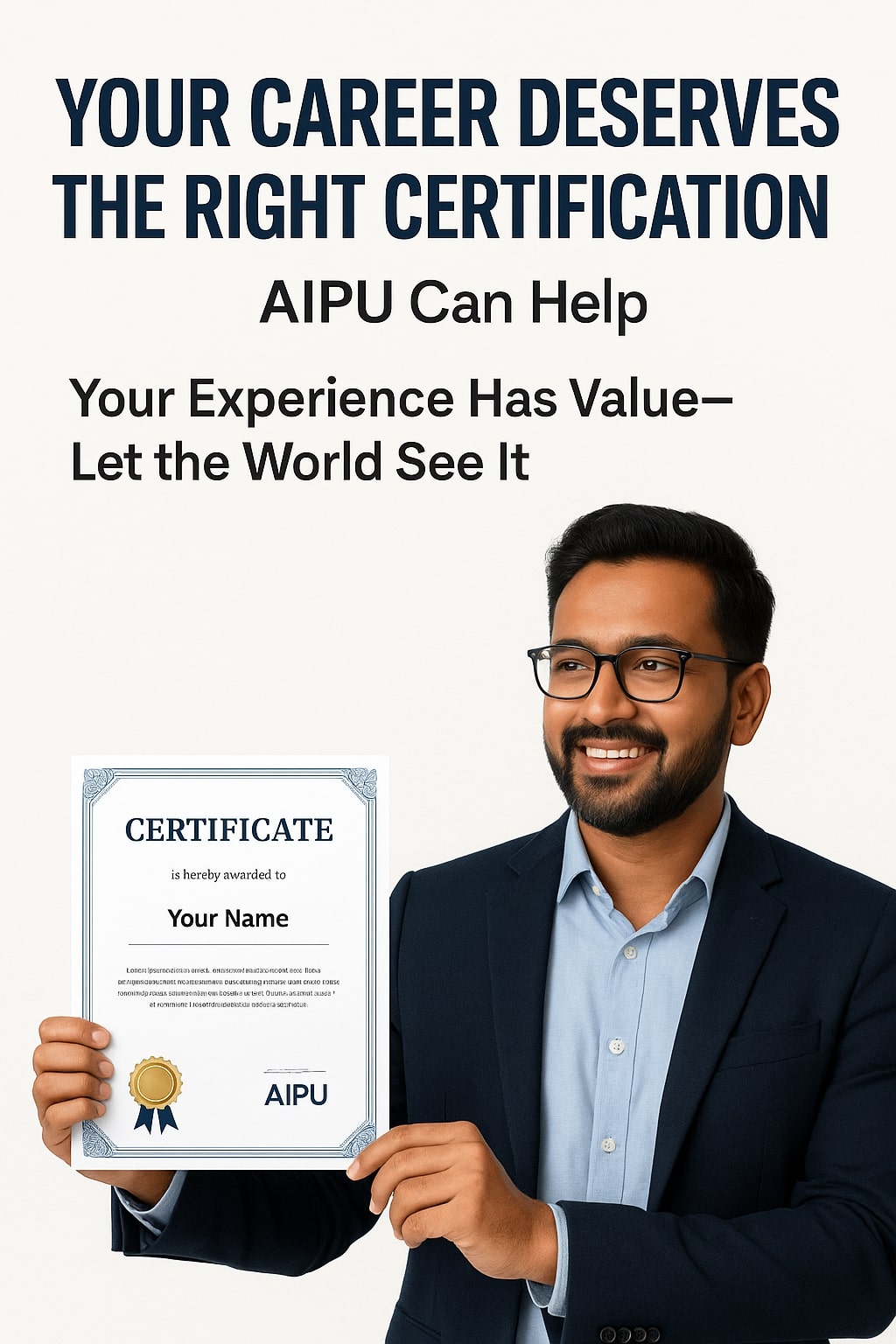 Your Career Deserves the Right Certification — AIPU Can Help