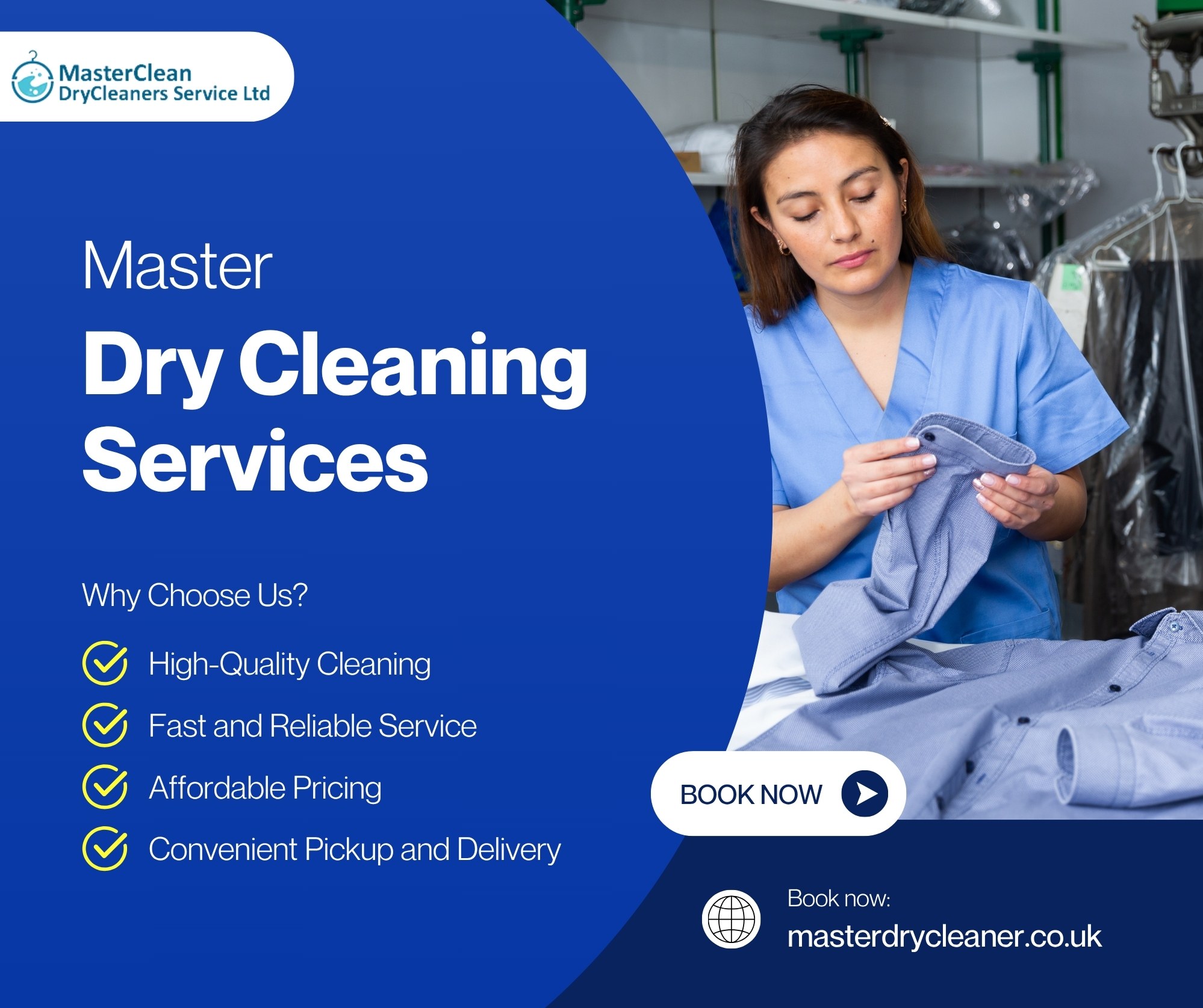 Dry Cleaning Company in London: Experience Quality with Master Dry Clean