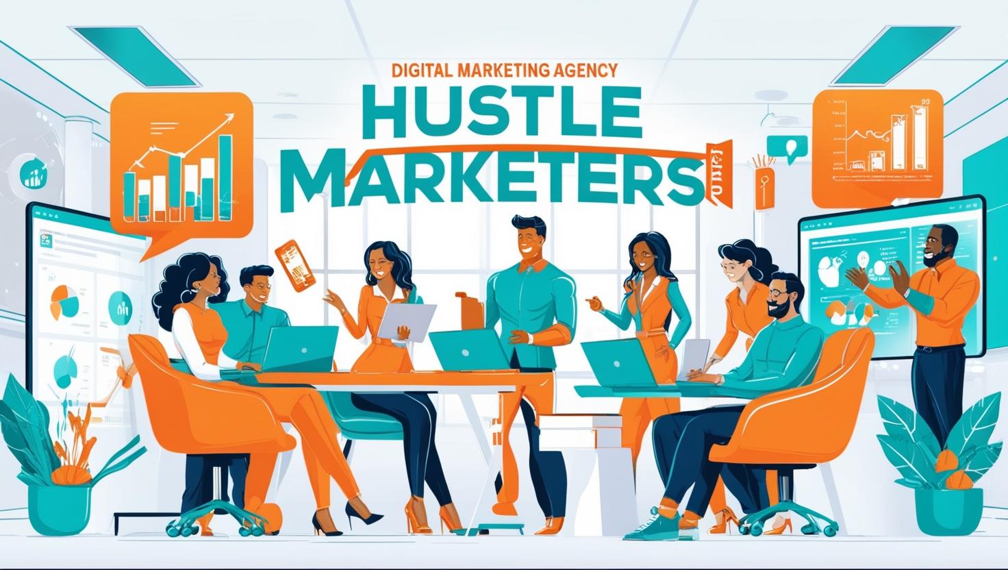 Redefine Your Digital Growth with Hustle Marketers