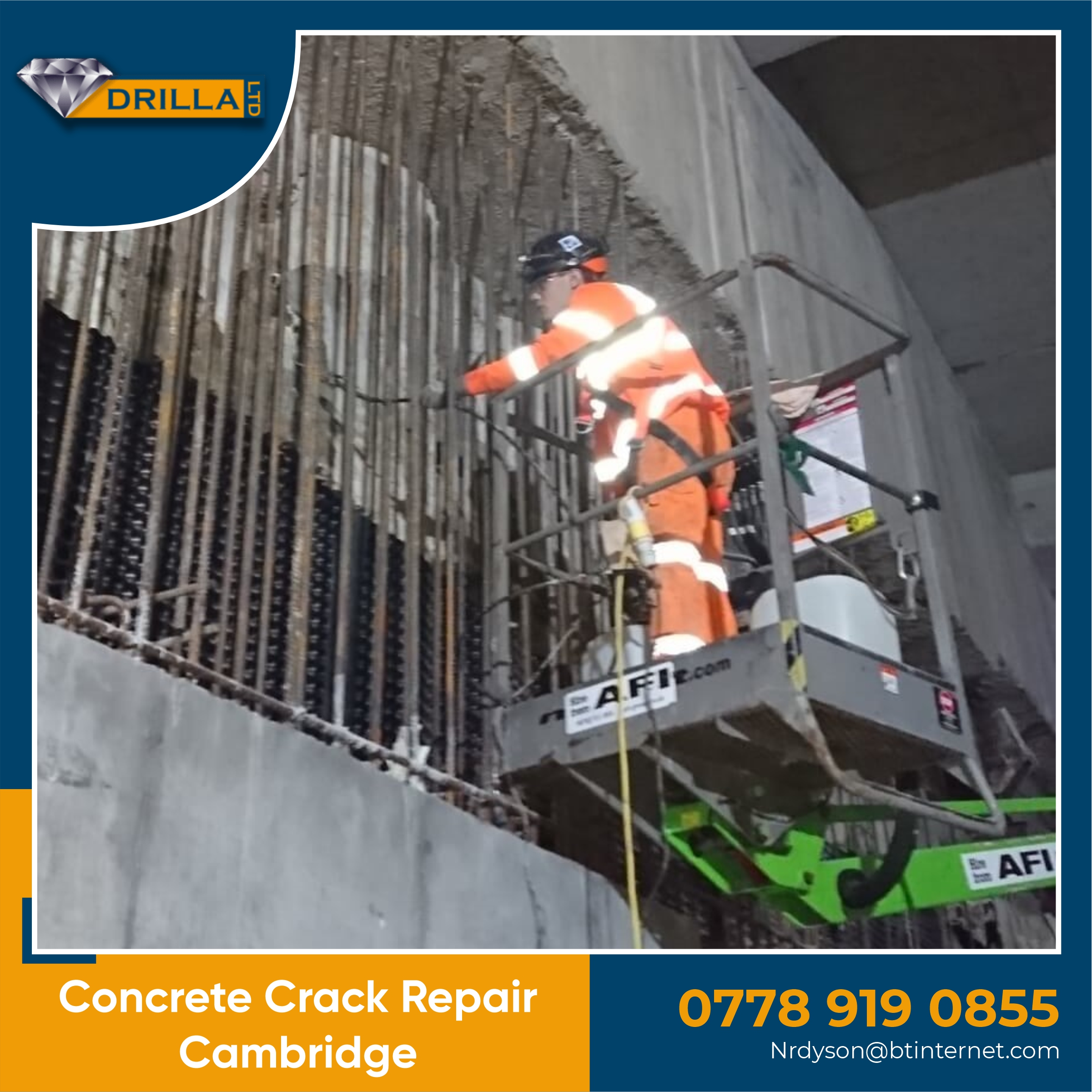Concrete Crack Repair in Cambridge: Restoring Strength and Longevity