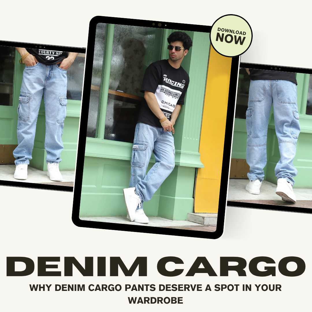 Why Men's Denim Cargo Jeans Are Taking Over Modern Fashion | Must-Have Styles for 2025