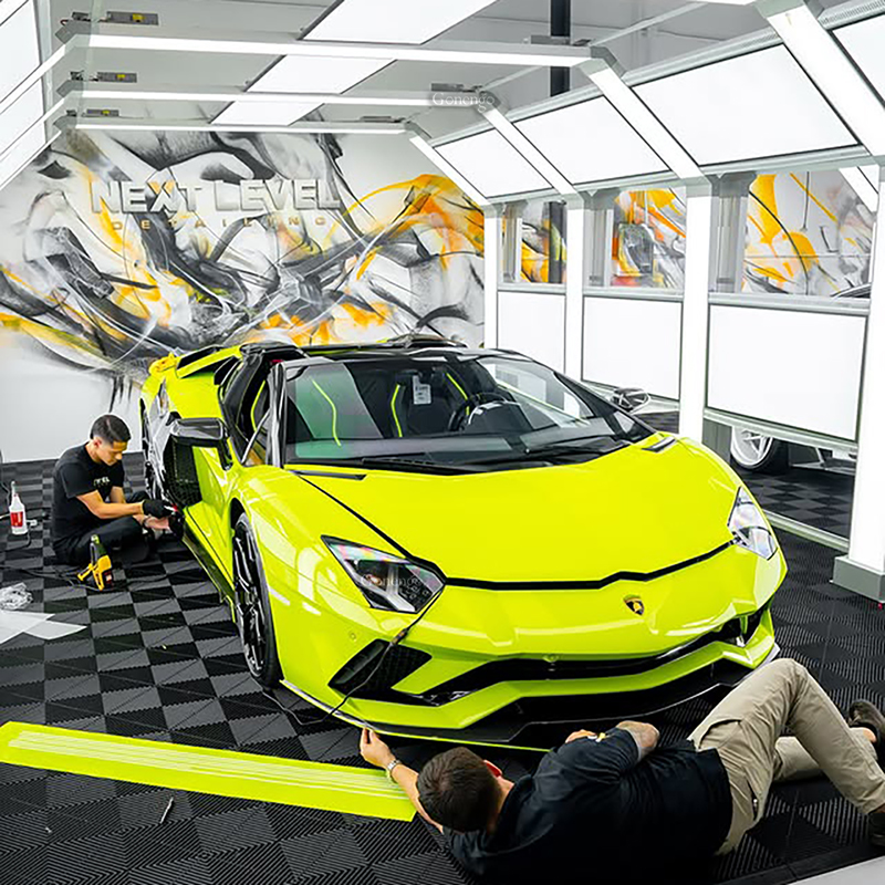 What's the secret of a car workshop to keep cars looking new?