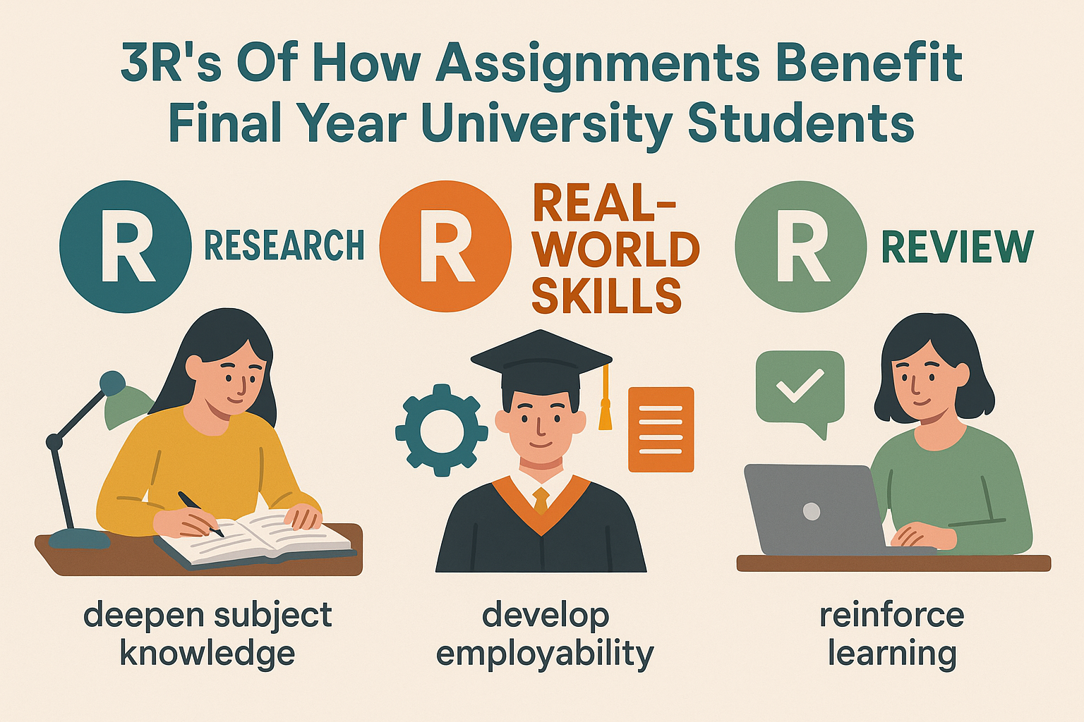 3R's Of How Assignments Benefit Final Year University Students