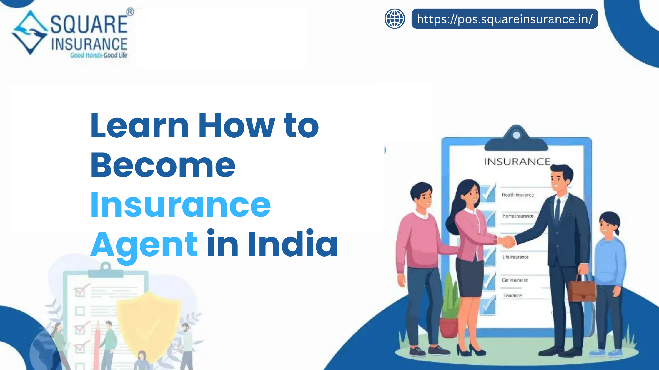 Learn How to Become Insurance Agent in India