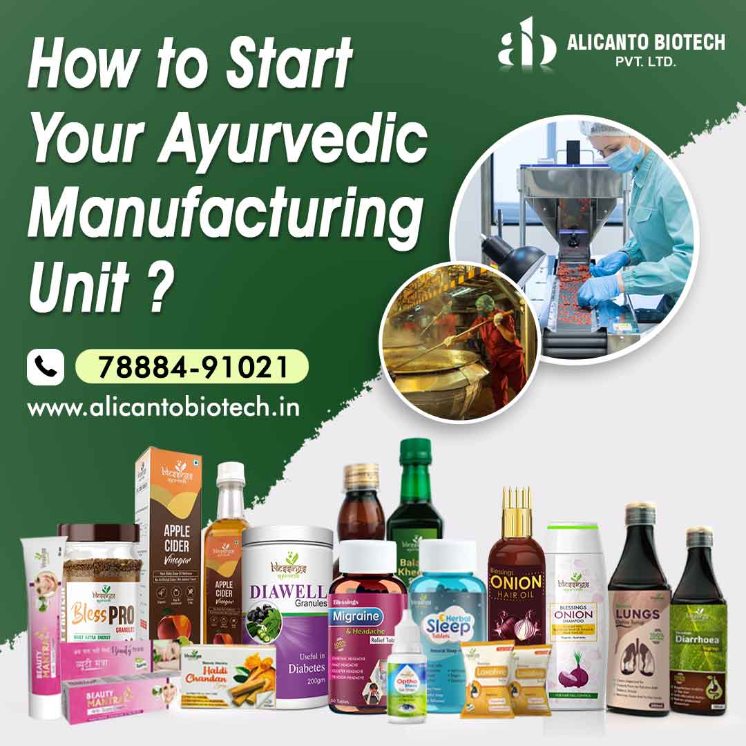 How to Start Your Ayurvedic Manufacturing Unit?