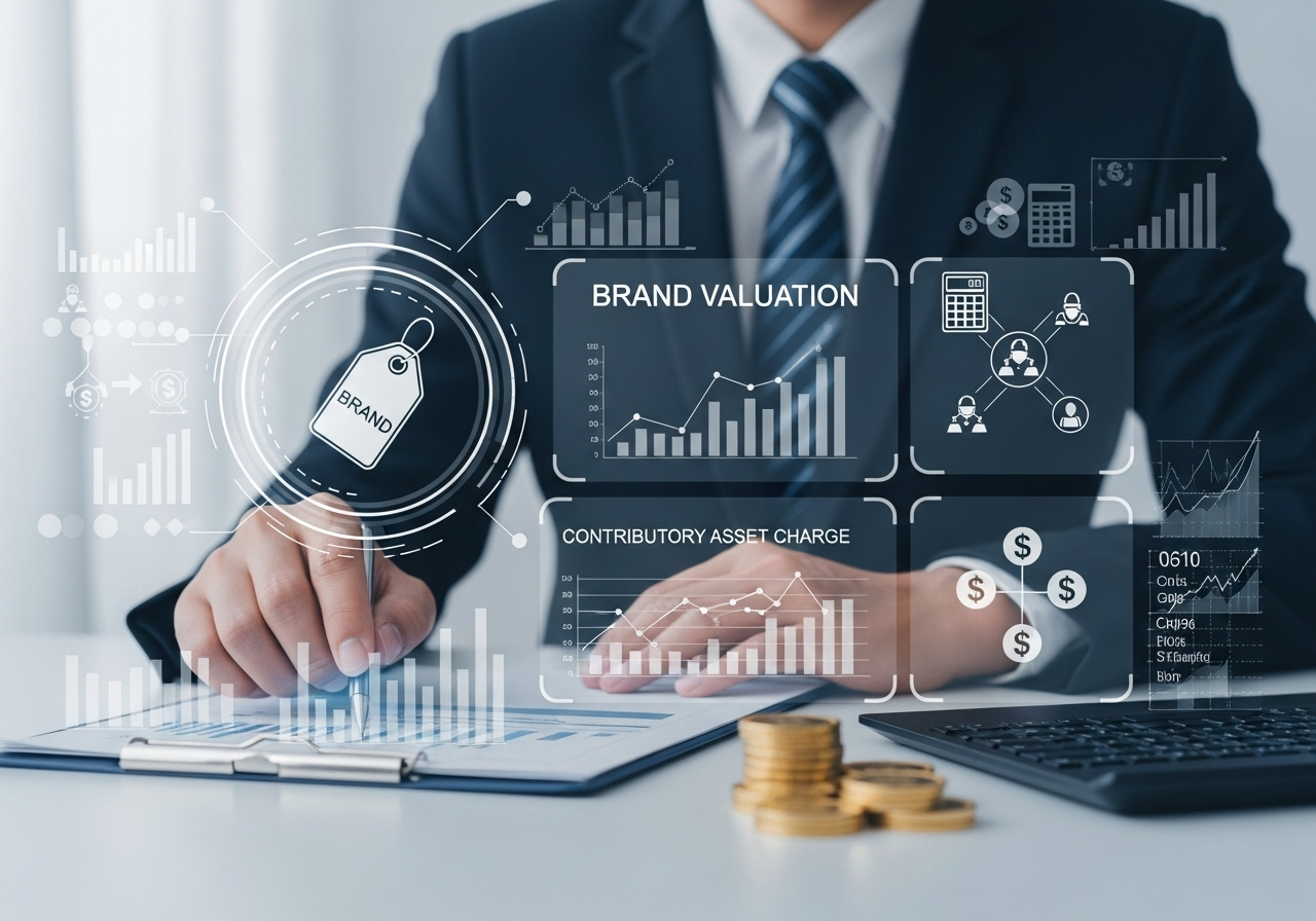 How Is Contributory Asset Charge Calculated in Brand Valuation?