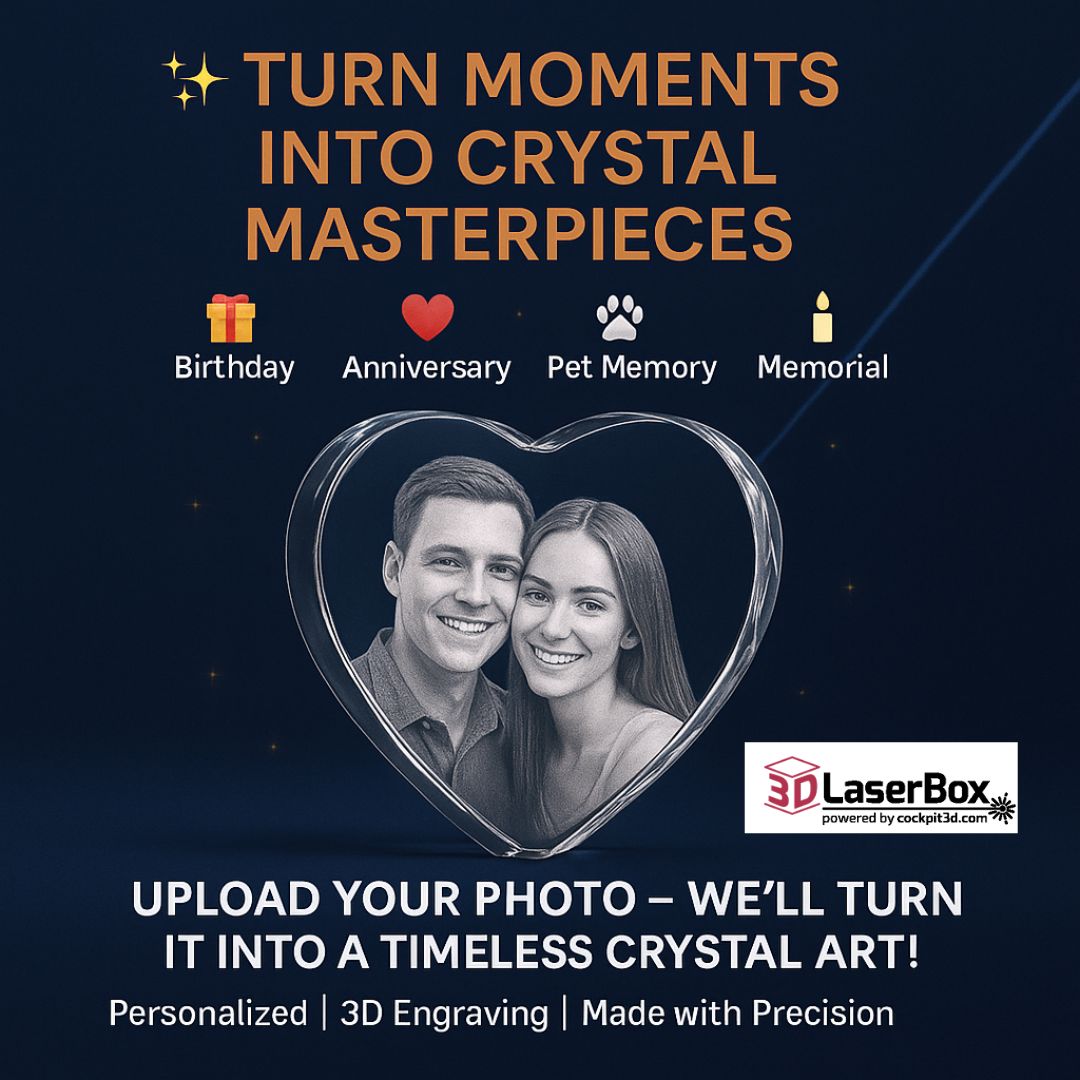 Crafting Memories in Crystal: The Rise of 3D Laser Engraving in the USA