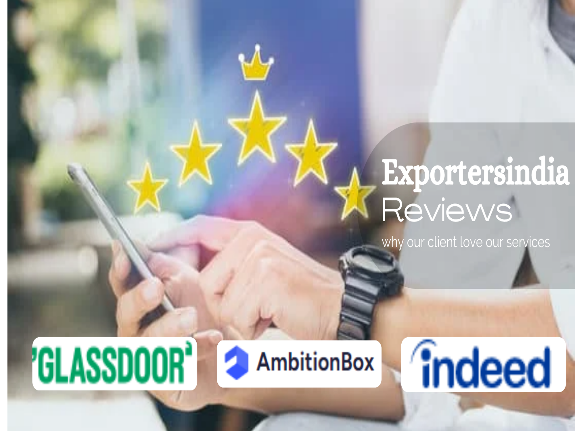 ExportersIndia Reviews and Ratings made us popular in B2B Industries