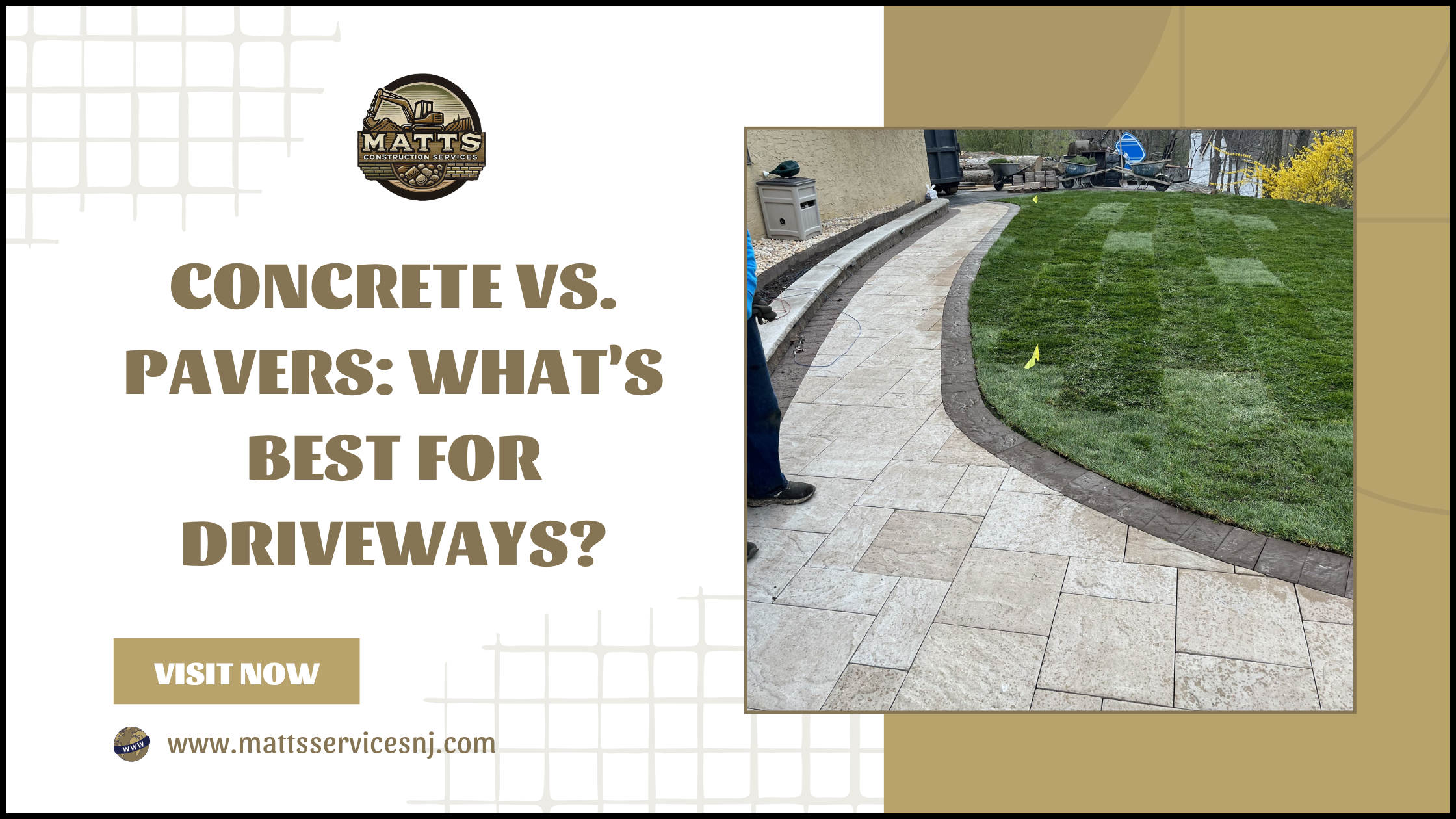 Concrete vs. Pavers: What’s Best for Driveways?