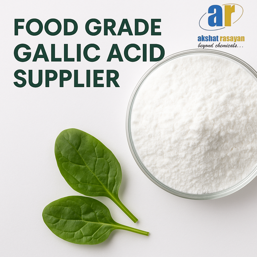 Food Grade Gallic Acid Supplier: A Key Ingredient for Modern Food Manufacturing