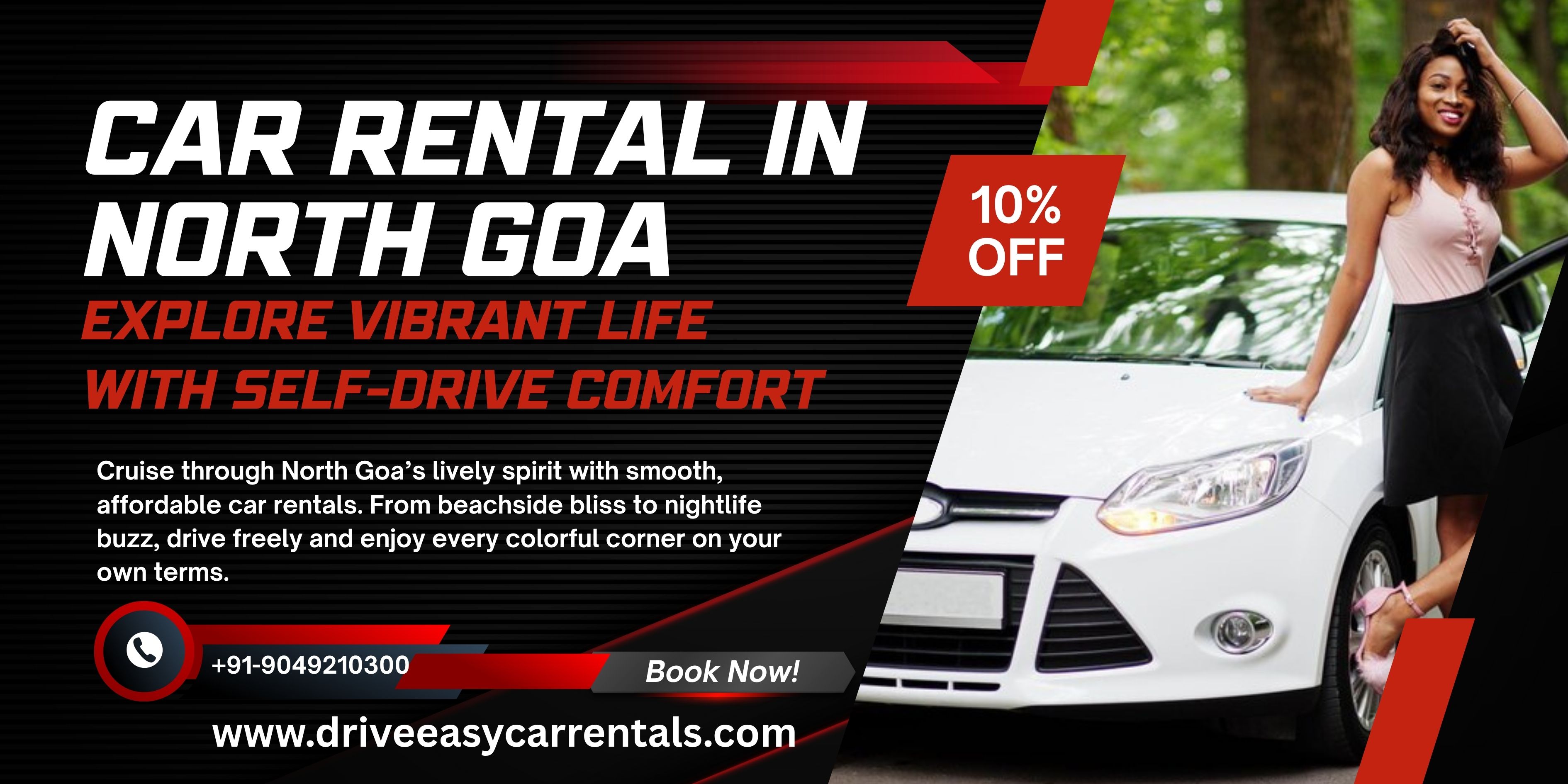 Car Rental in North Goa – Travel Smart with Drive Easy Car Rental
