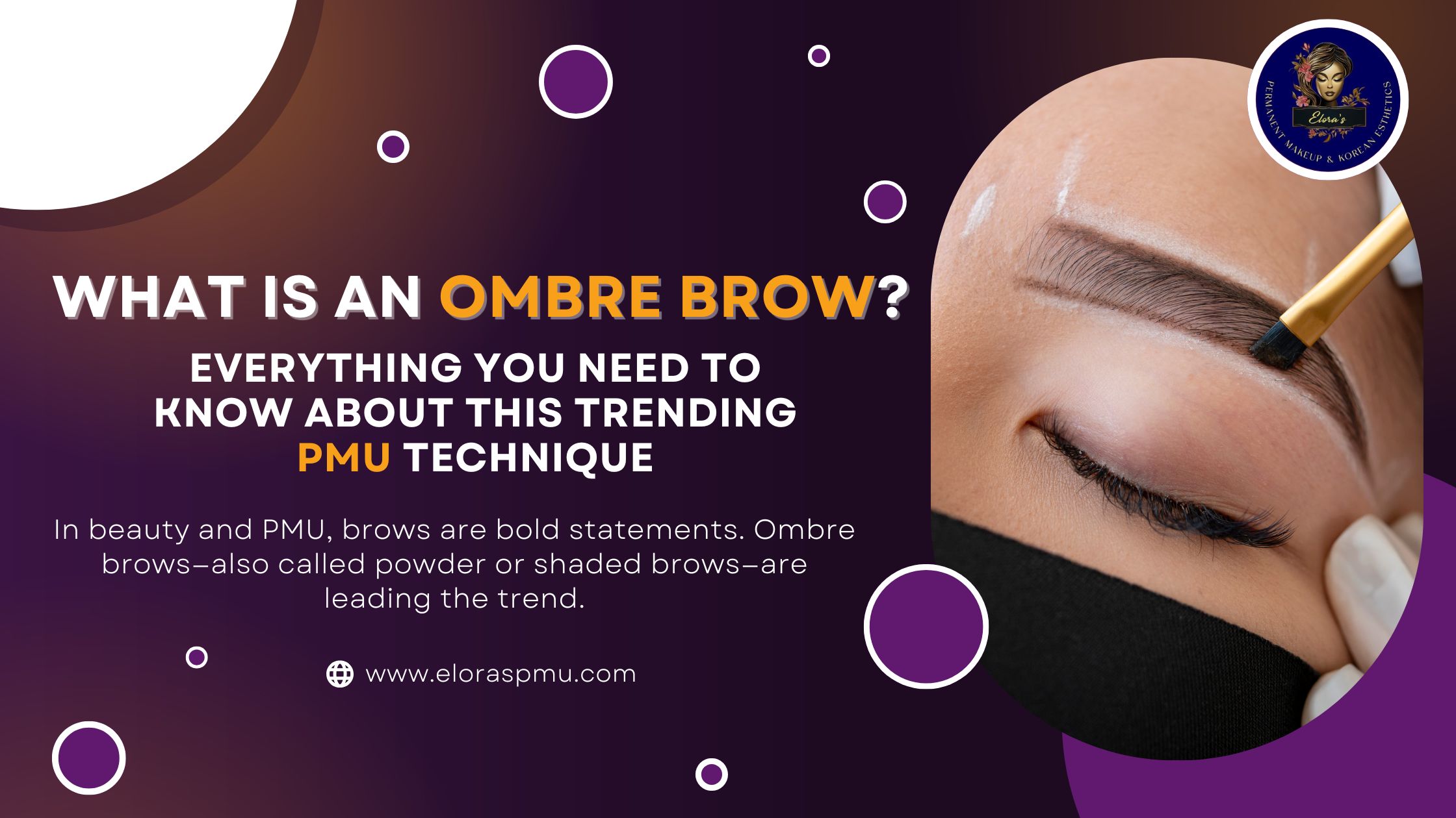 What Are Ombre Brows? A Quick Guide to This Trending PMU Look.