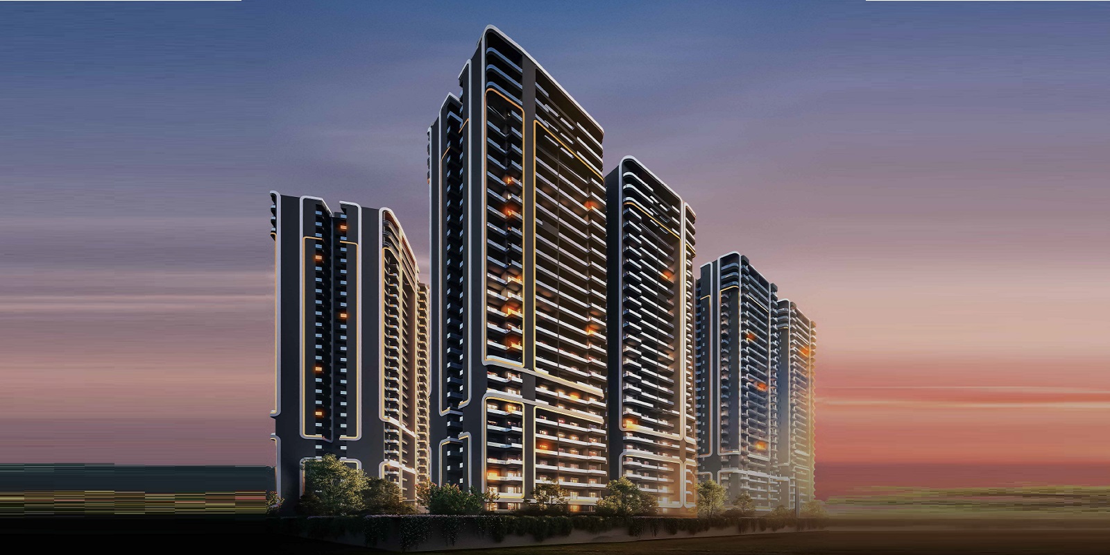 3.5 & 4.5 BHK Residences on the Dwarka Expressway