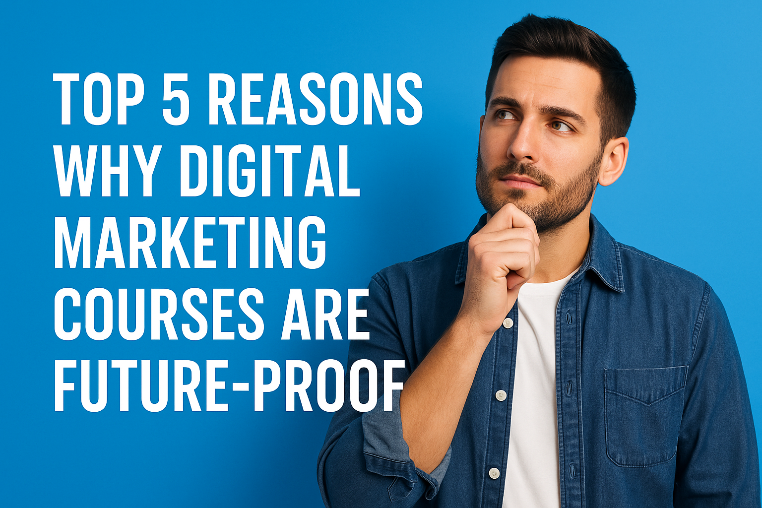 Top 5 Reasons Why Digital Marketing Courses Are Future-Proof