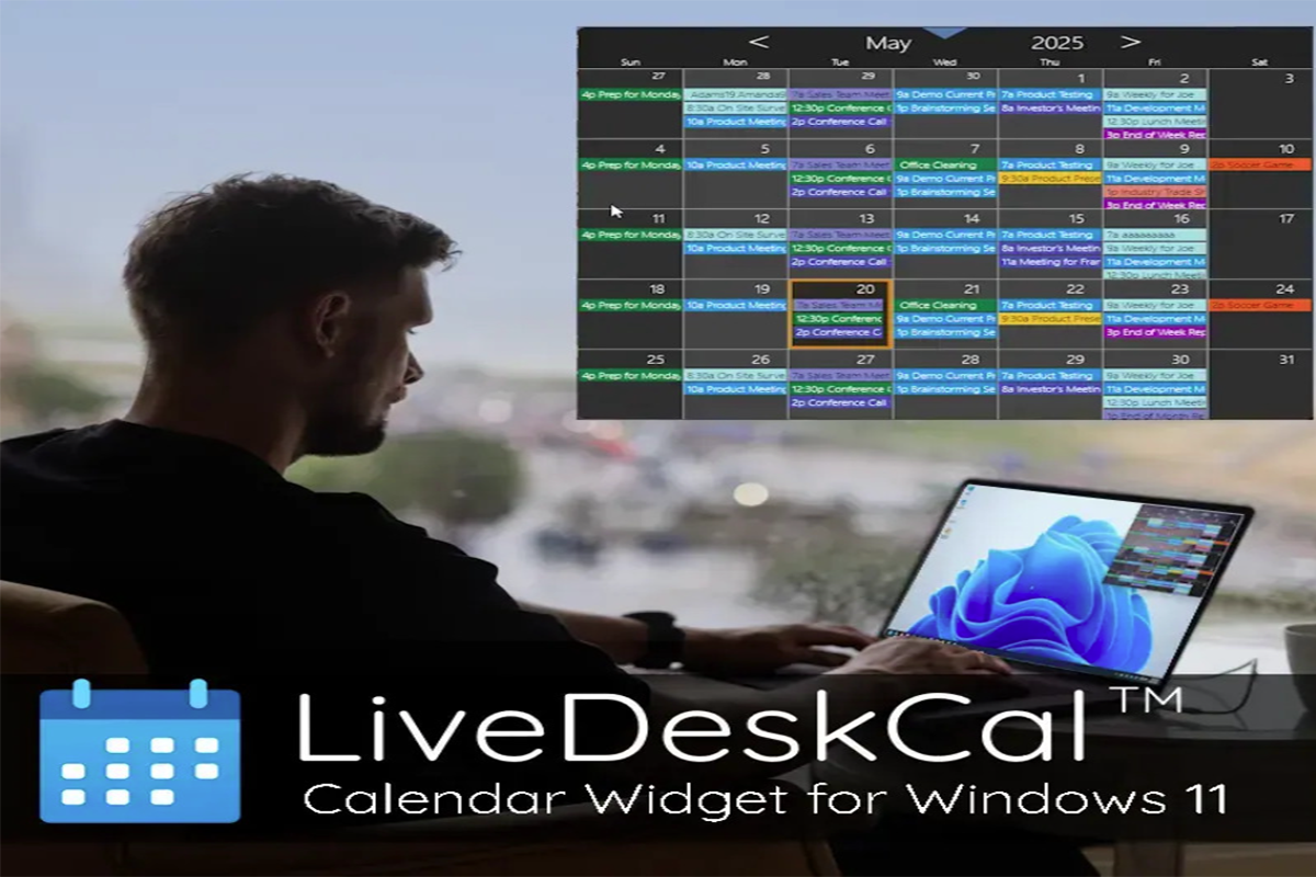 Best Always-On Desktop Calendar for Windows Users