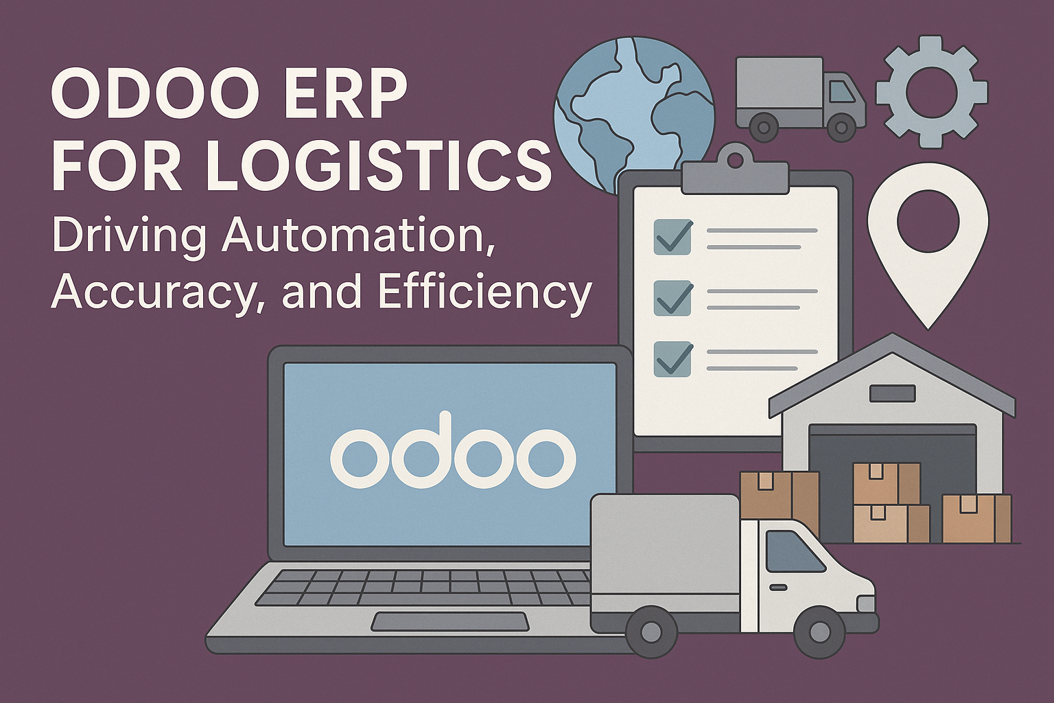 Odoo ERP for Logistics: Driving Automation, Accuracy, and Efficiency
