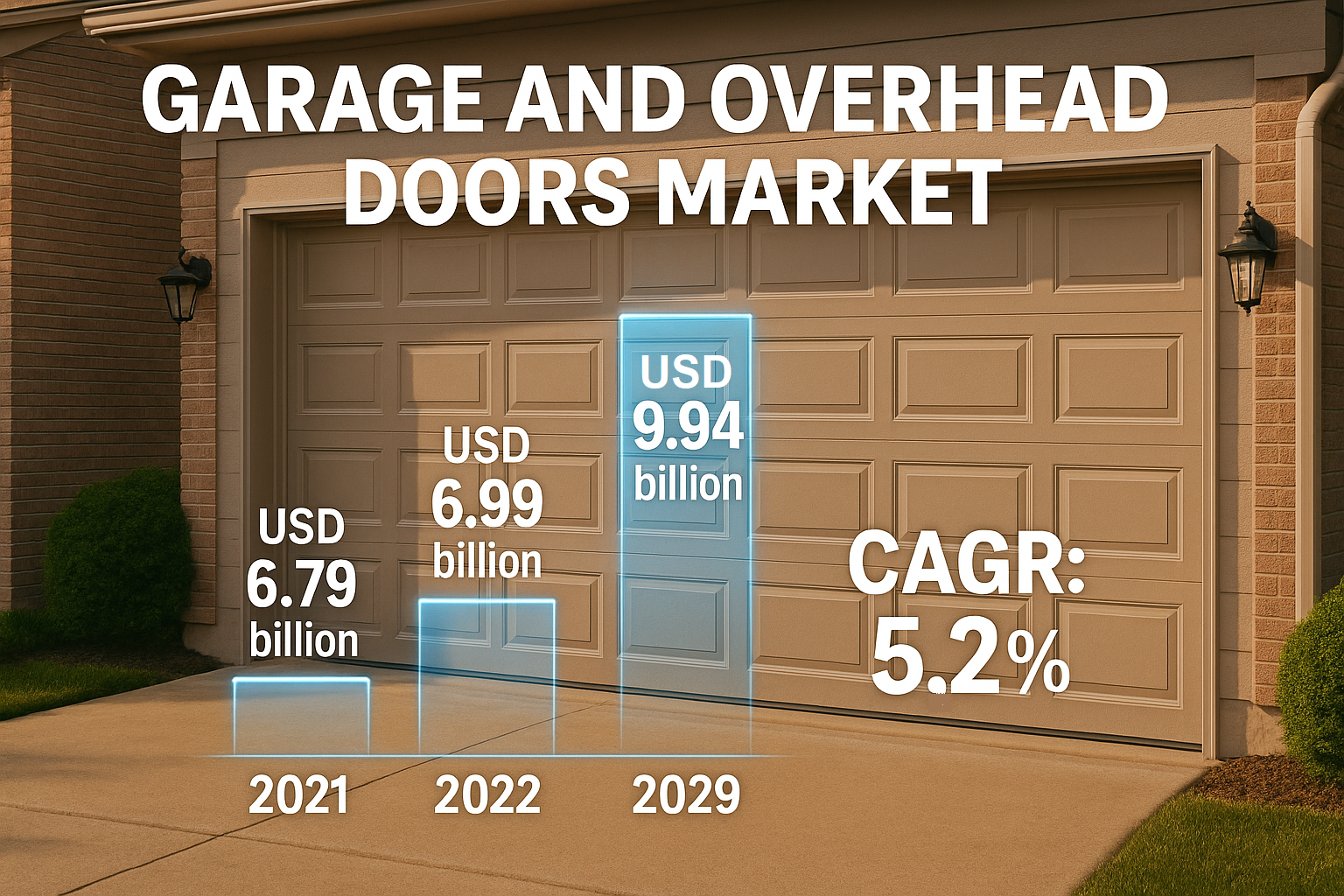 Garage and Overhead Door Market Overview: Size, Share, Growth, Key Drivers, Segmentation, Regional & Recent Trends