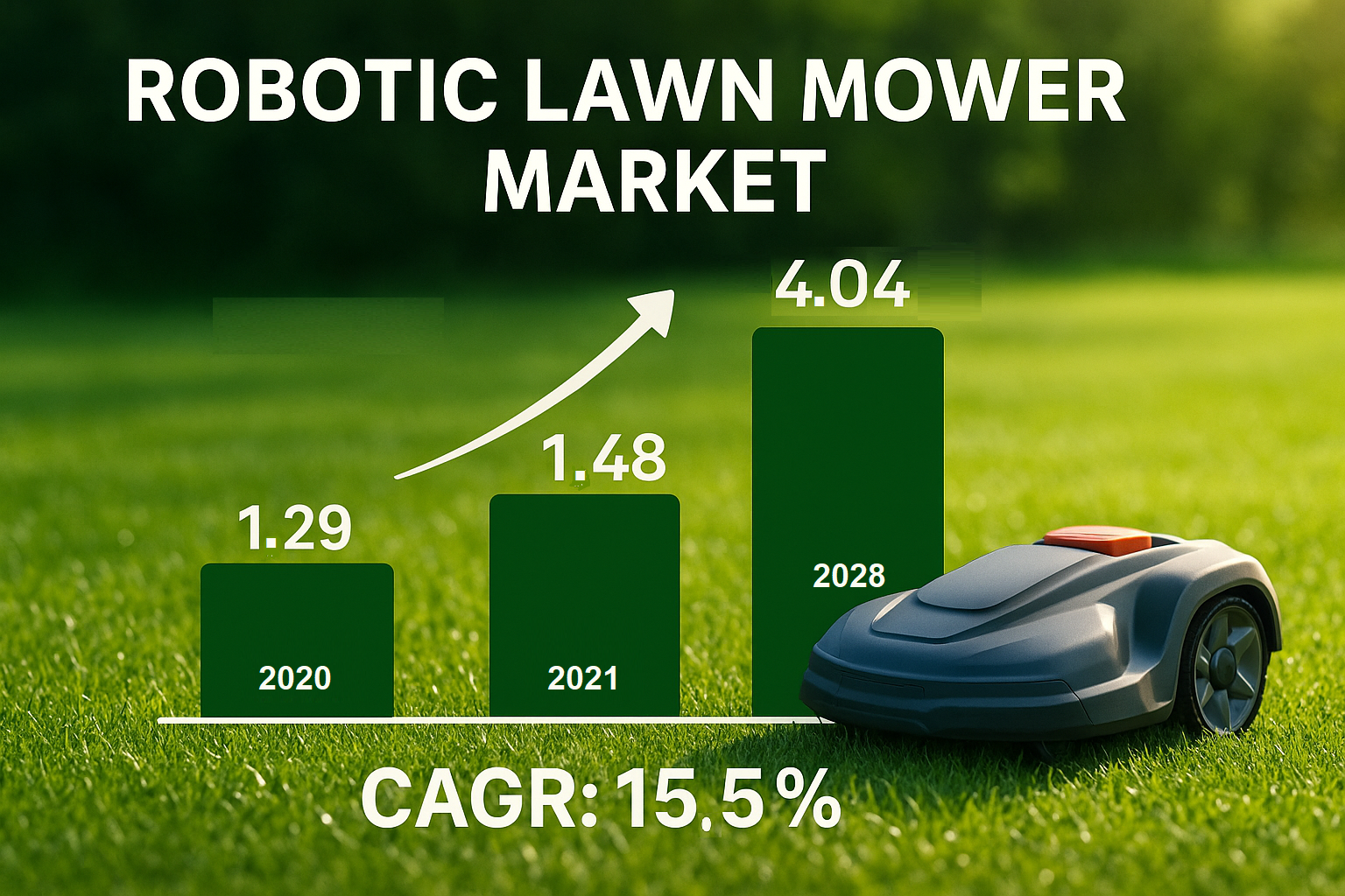 Robotic Lawn Mower Market Overview: Size, Share, Growth, Key Drivers, Segmentation, Regional & Recent Trends