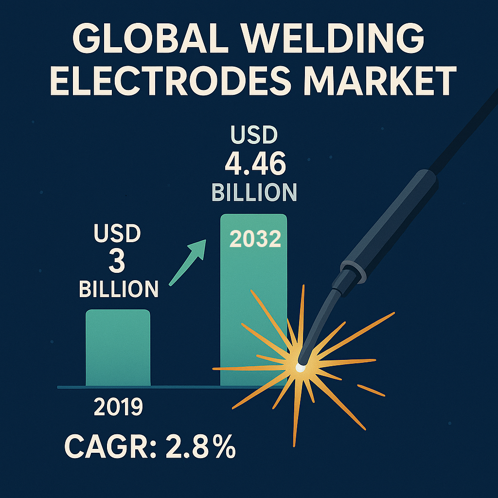 Welding Electrodes Market Overview: Size, Share, Growth, Key Drivers, Segmentation, Regional & Recent Trends