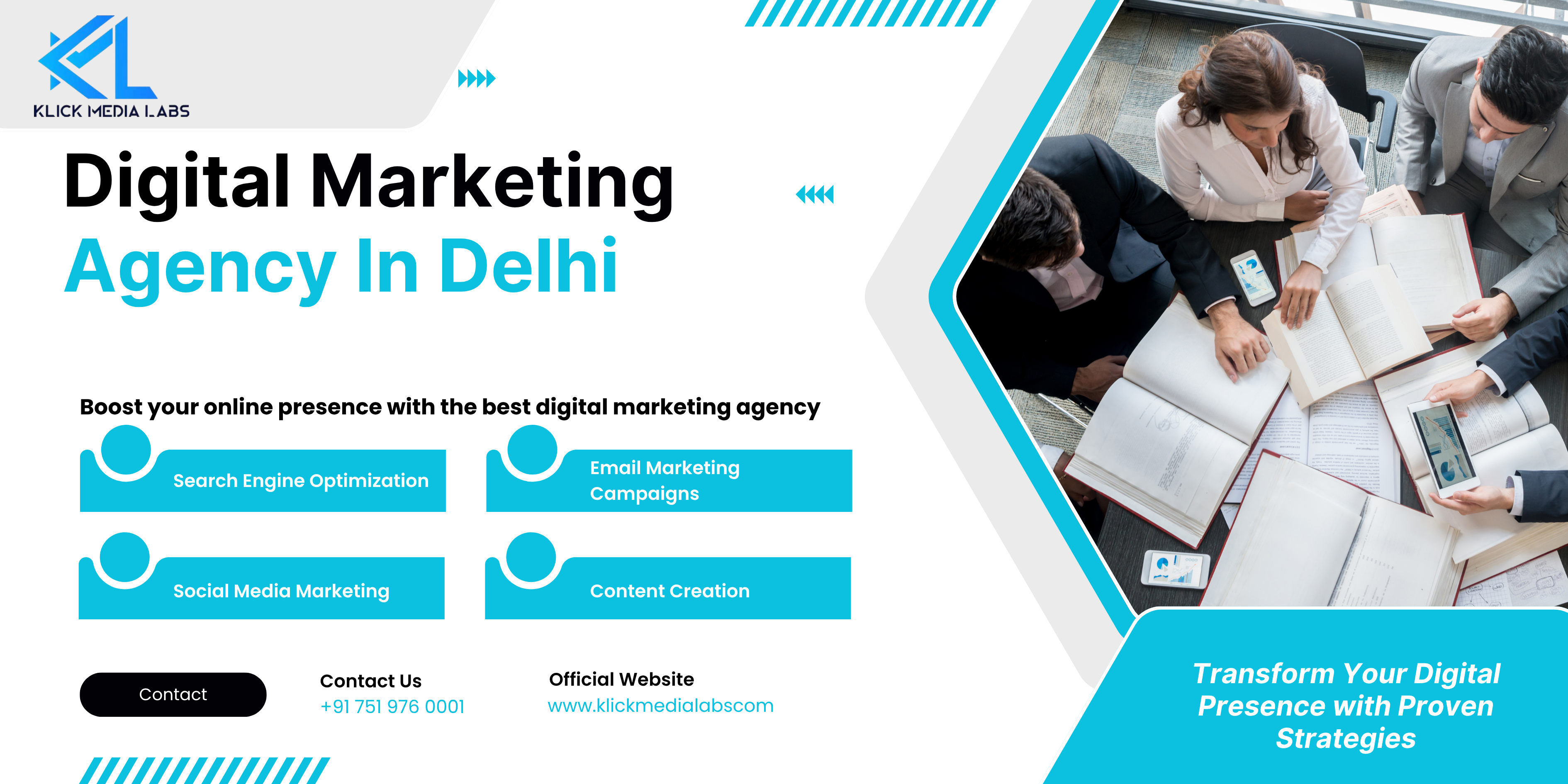 Klick Media Labs Delhi – Empowering Brands with Strategic Excellence in Digital Marketing
