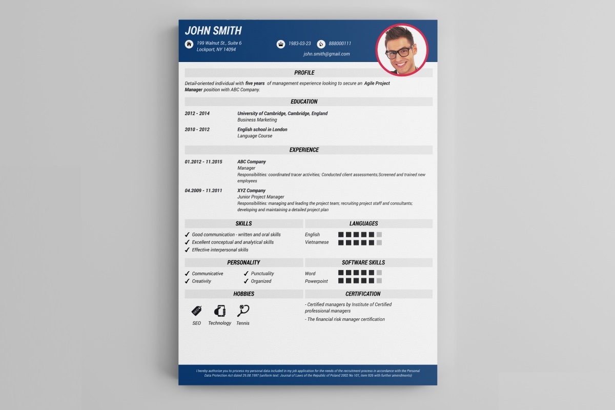 The Simplest Way to Make a CV That Looks Professional