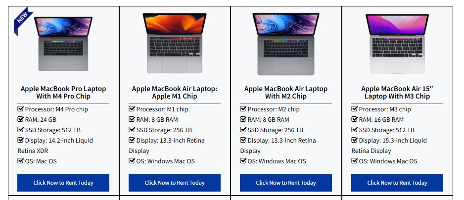 Benefits of Renting a MacBook for Freelancers and Creatives