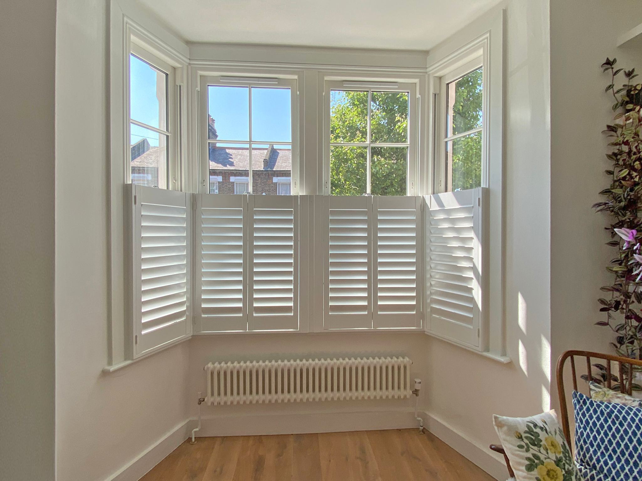 Benefits of Installing Bay Window Wooden Shutters