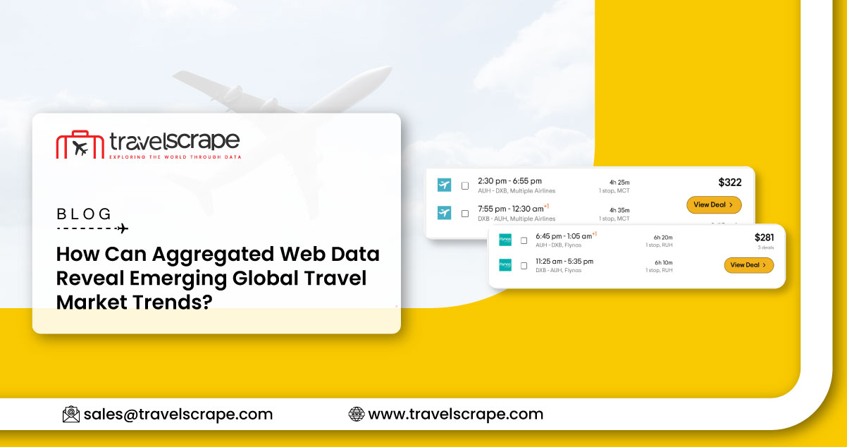 Discover Travel Market Trends Using Aggregated Web Data