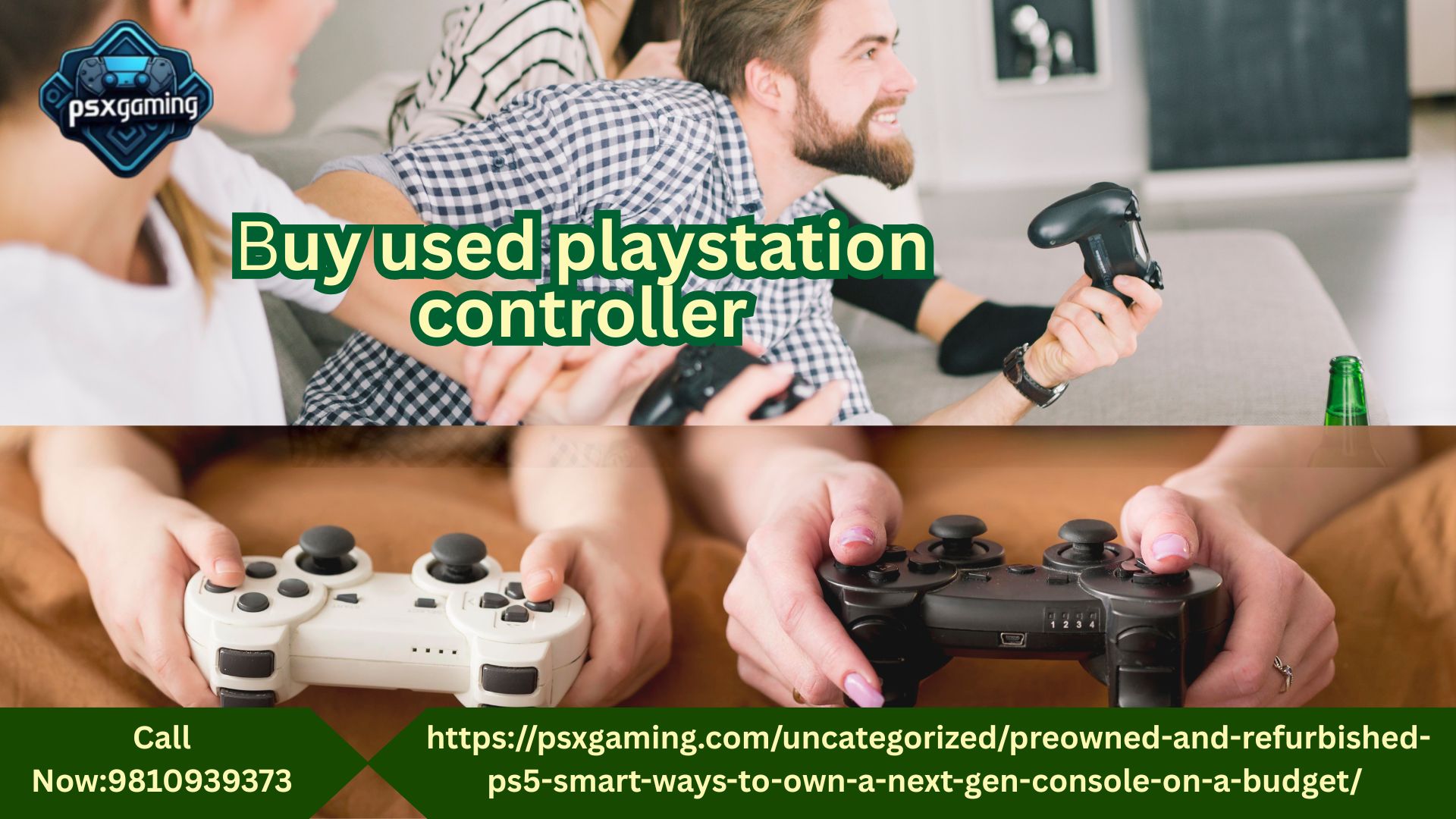Buy Used PlayStation Controller: Choice for Gamers on Budget