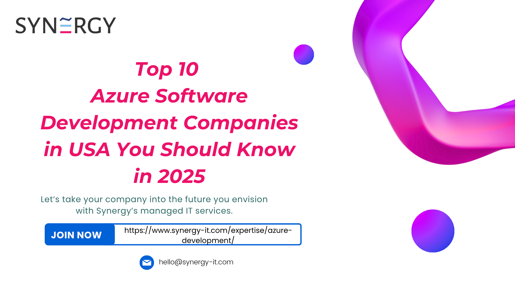 Top 10 Azure Software Development Companies in USA You Should Know