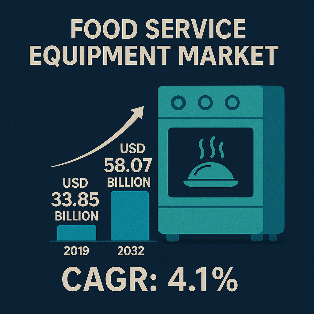 Food Service Equipment Market Overview: Size, Share, Growth, Key Drivers, Segmentation, Regional & Recent Trends