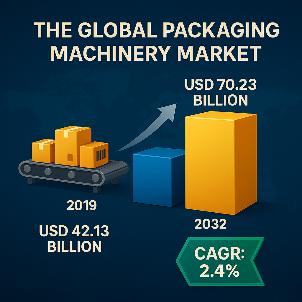 Packaging Machinery Market Overview: Size, Share, Growth, Key Drivers, Segmentation, Regional & Recent Trends