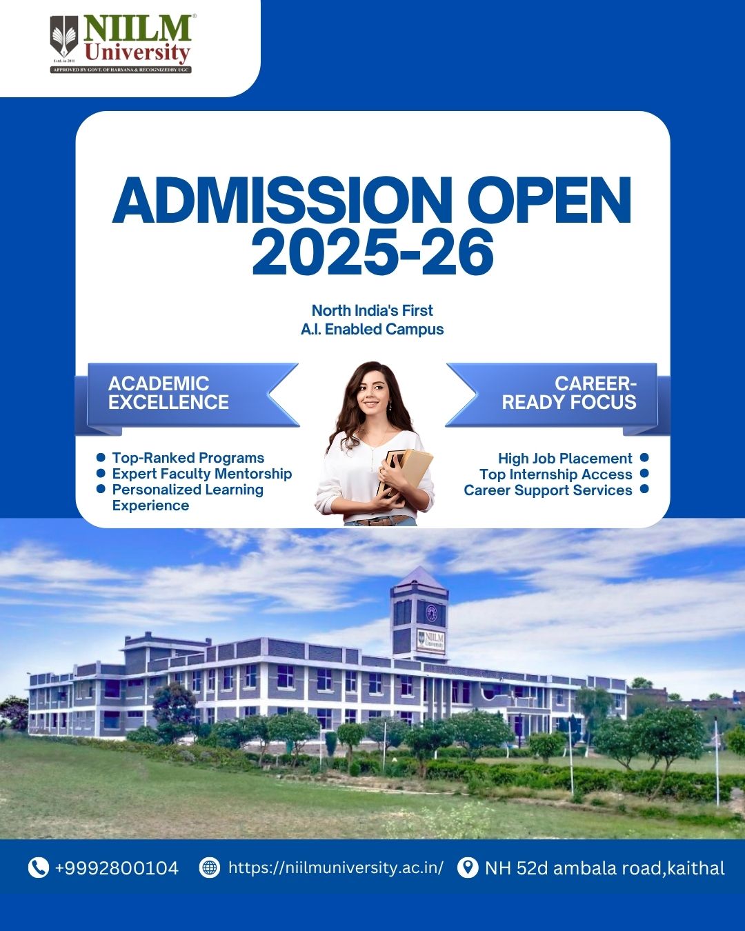 NIILM University: A Leading Private University in Haryana Shaping Future-Ready Professionals