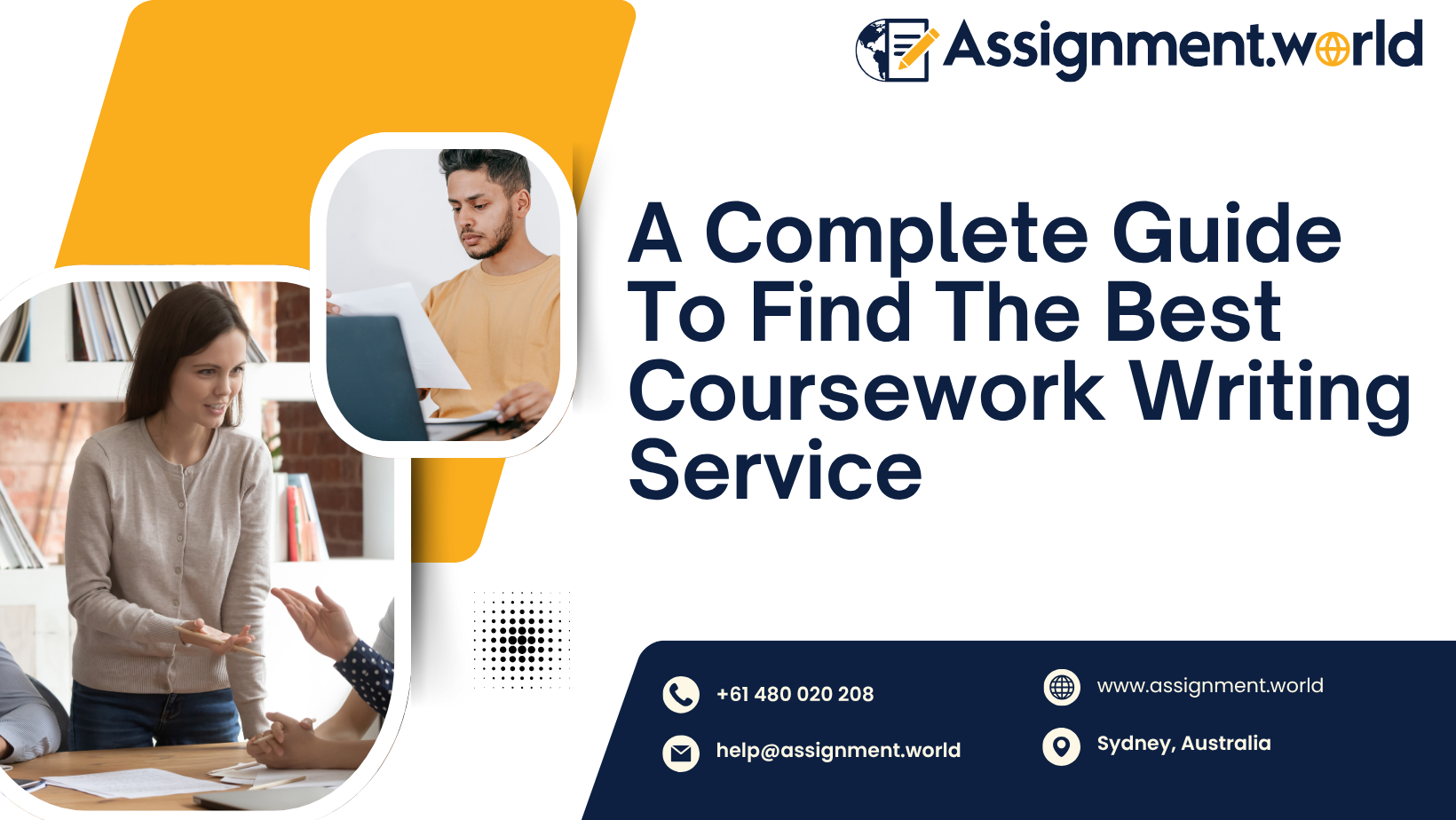 A Complete Guide To Find The Best Coursework Writing Service