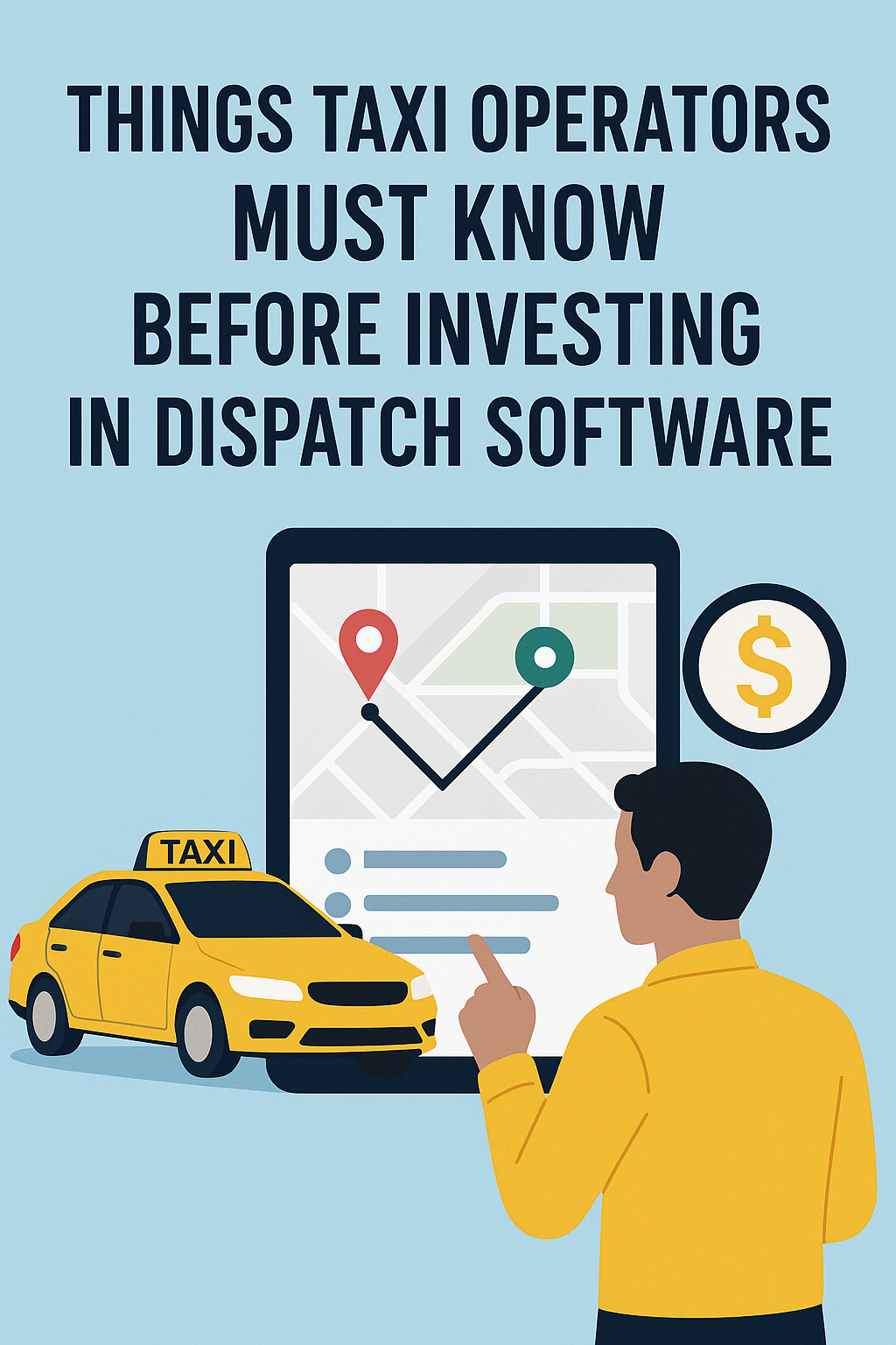Things Taxi Operators Must Know Before Investing in Dispatch Software